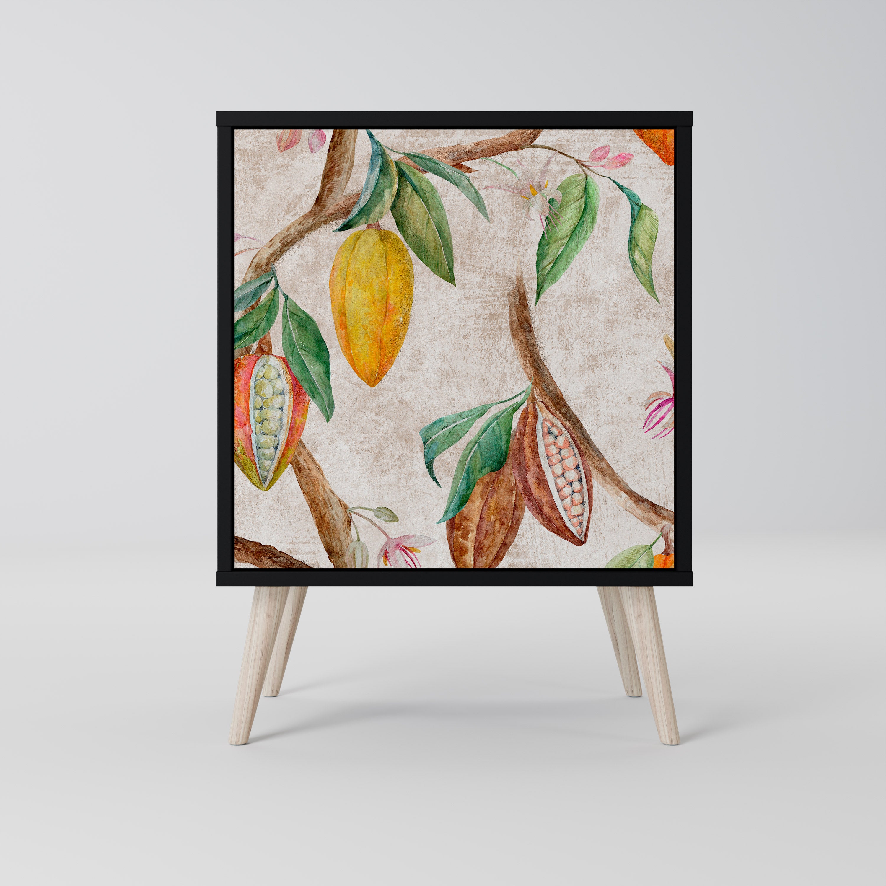 COCOA FRUITS Komoda 1-drzwiowa korpus Czarny