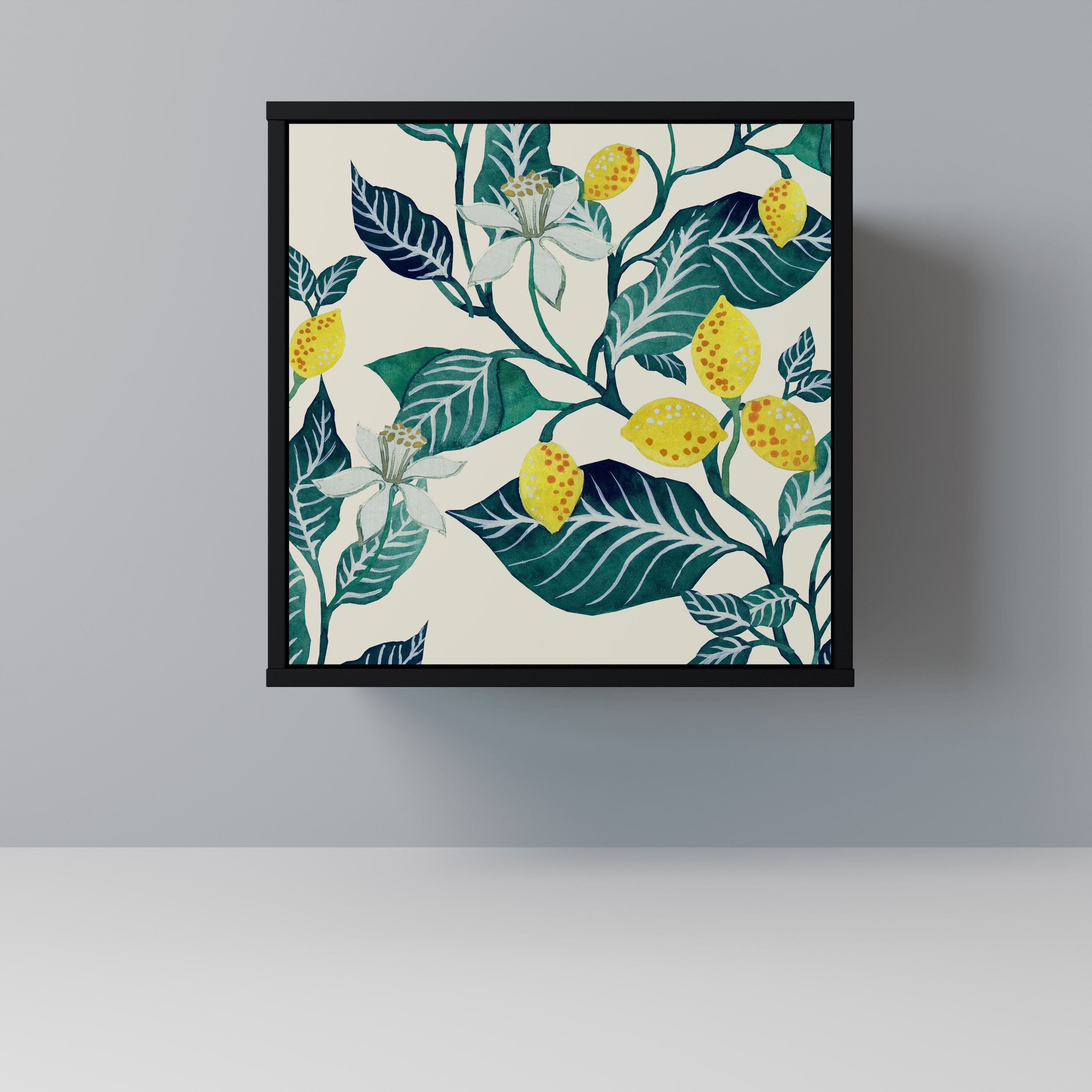 LEMON TREE Komoda 1-drzwiowa korpus Czarny