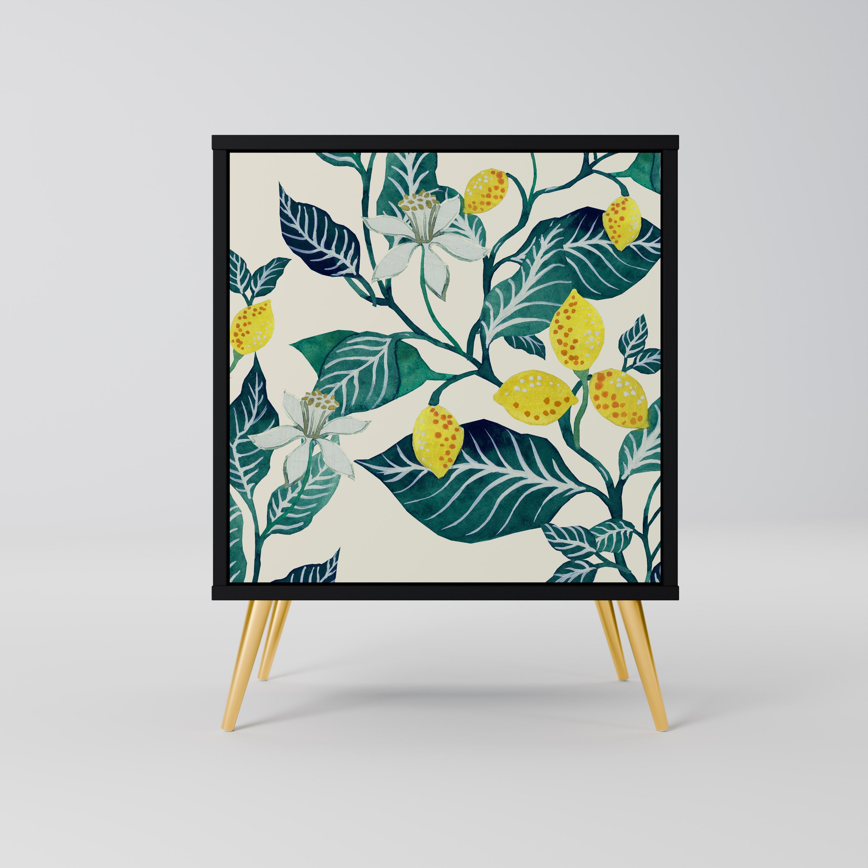 LEMON TREE Komoda 1-drzwiowa korpus Czarny