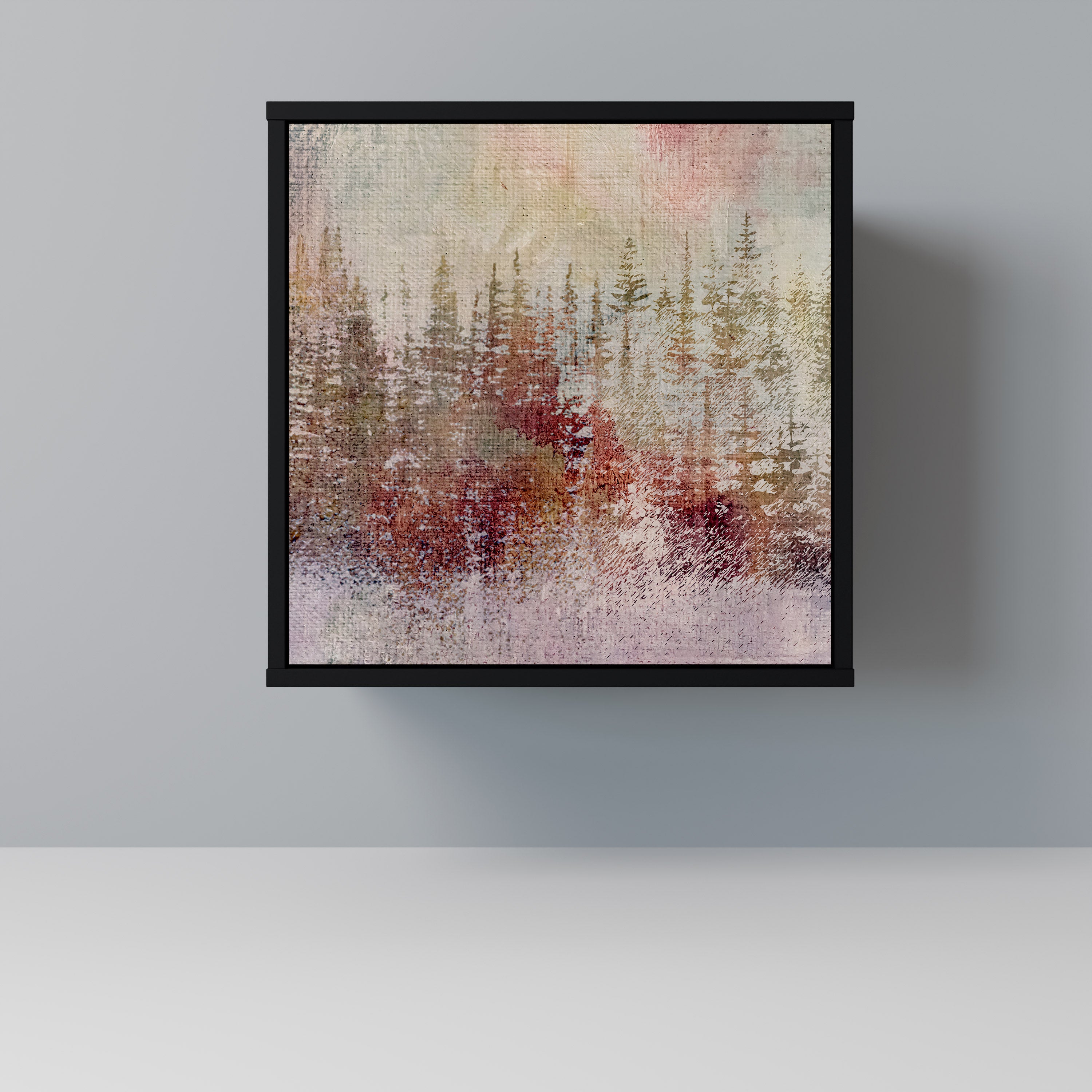 VEILED SUMMIT Komoda 1-drzwiowa korpus Czarny