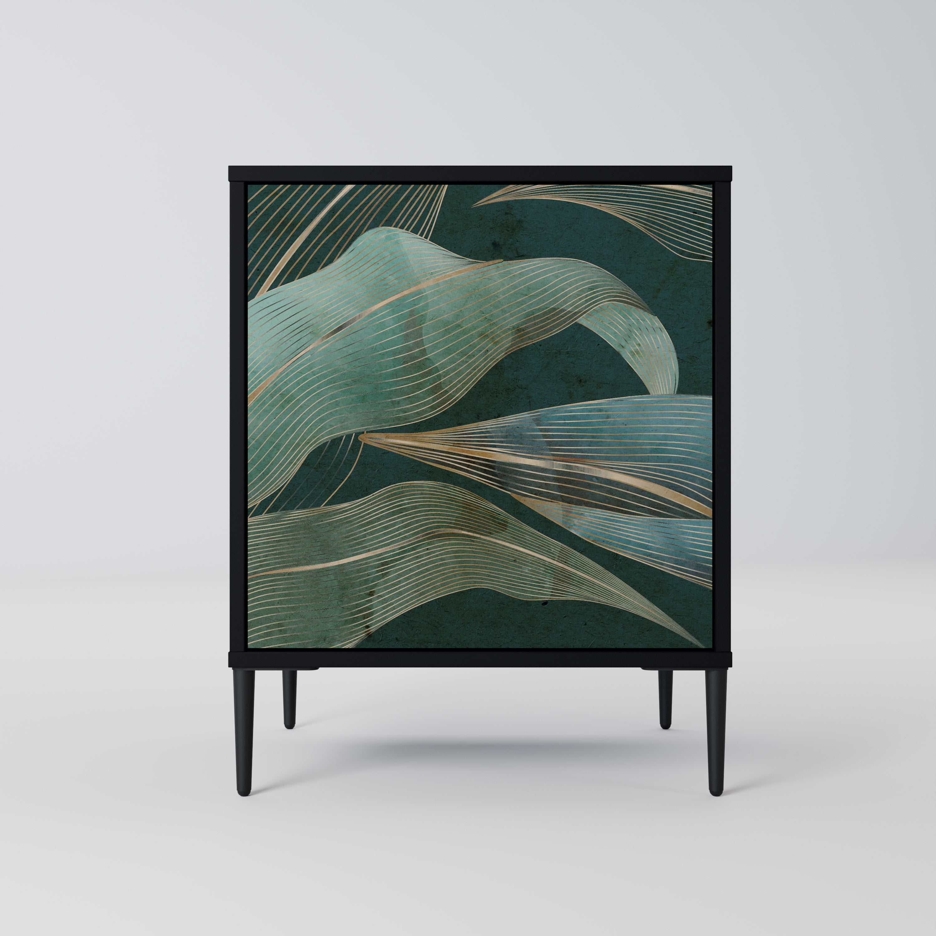 ROYAL GREEN Komoda 1-drzwiowa korpus Czarny