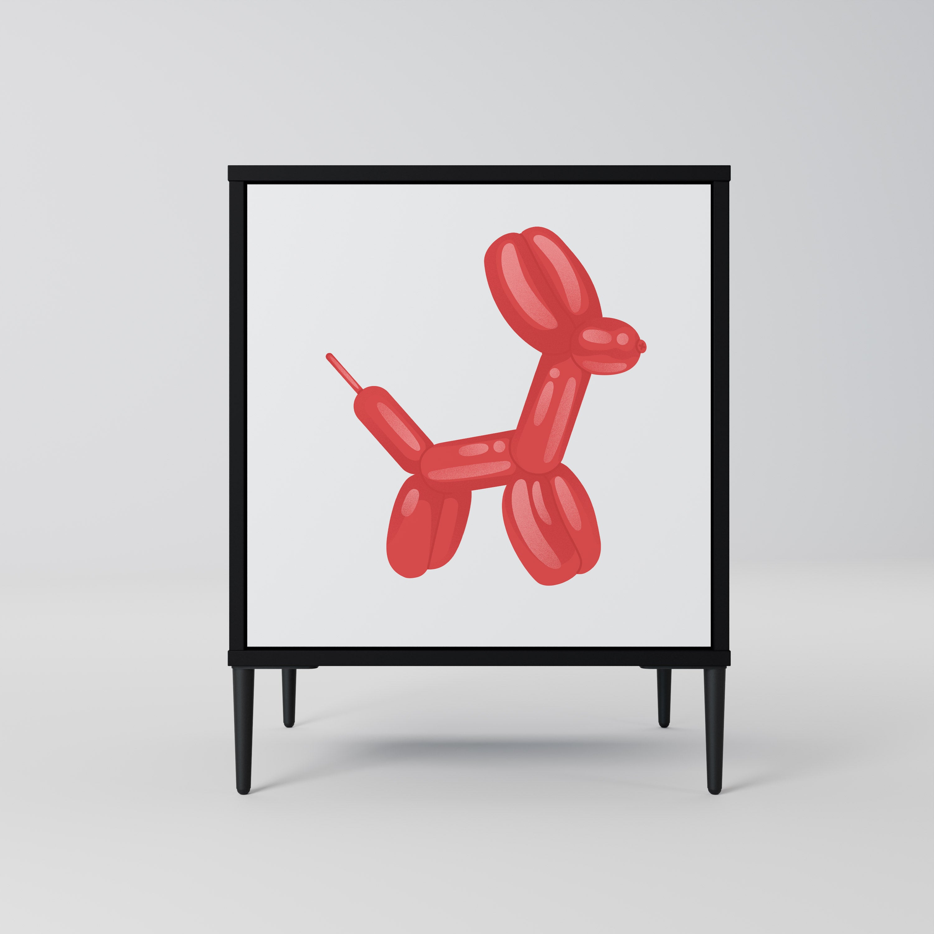 CHILDHOOD MEMORY Komoda 1-drzwiowa korpus Czarny