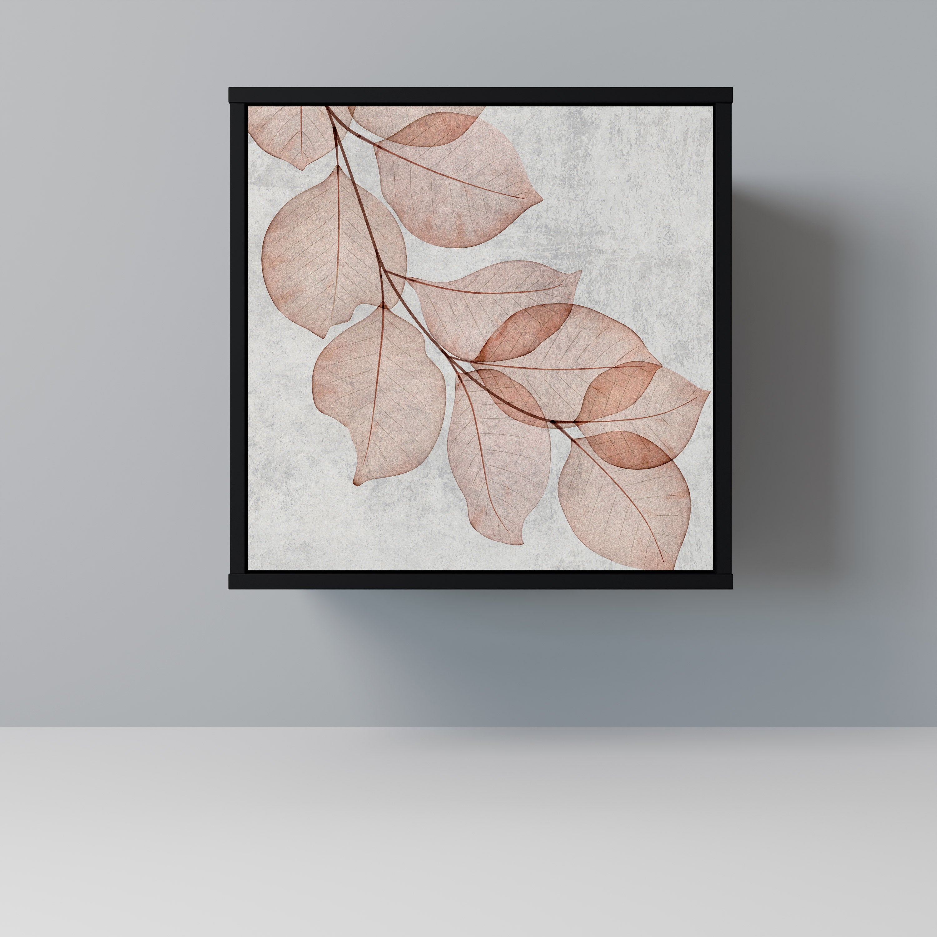 AUTUMN FRAGILITY Komoda 1-drzwiowa korpus Czarny