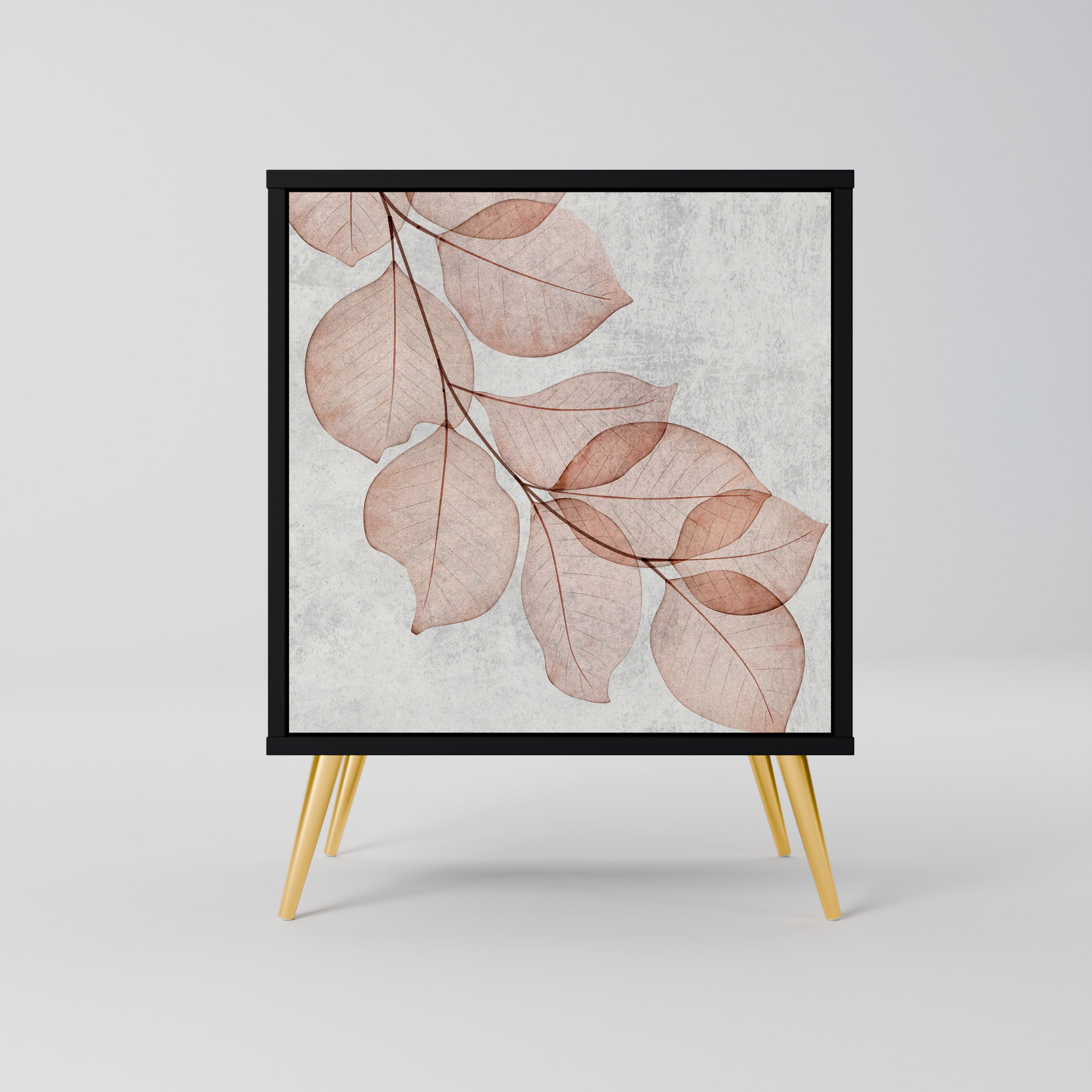 AUTUMN FRAGILITY Komoda 1-drzwiowa korpus Czarny