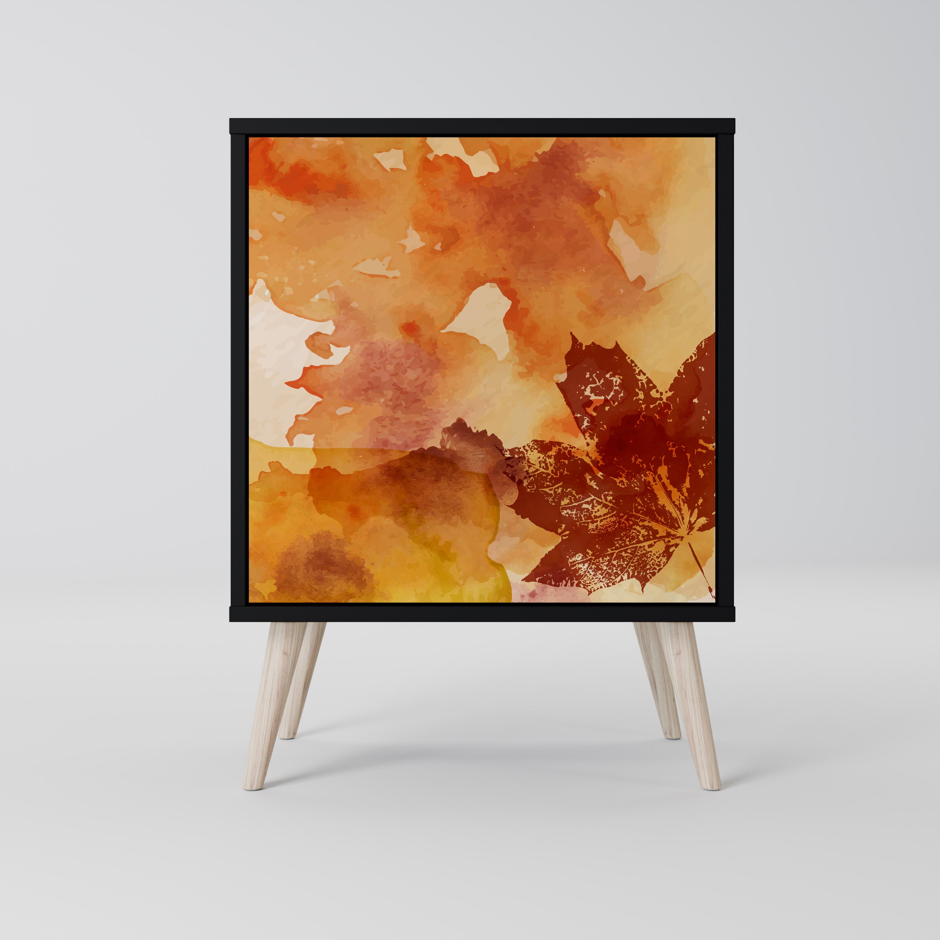 TRACES OF AUTUMN Komoda 1-drzwiowa korpus Czarny