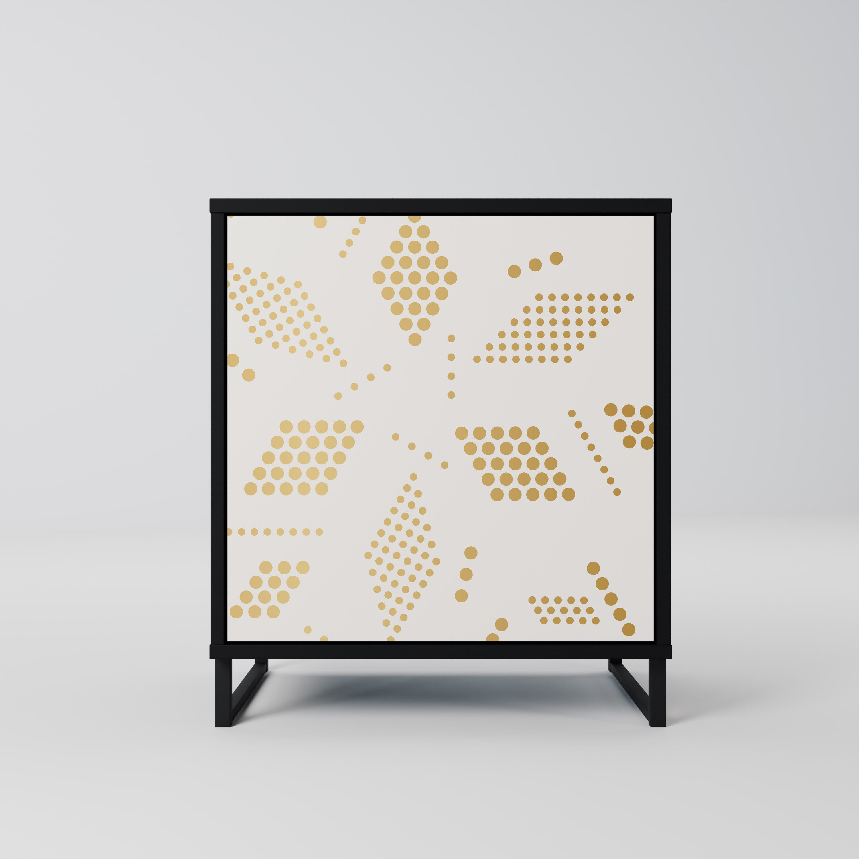 SPOTTED DAZE Komoda 1-drzwiowa korpus Czarny