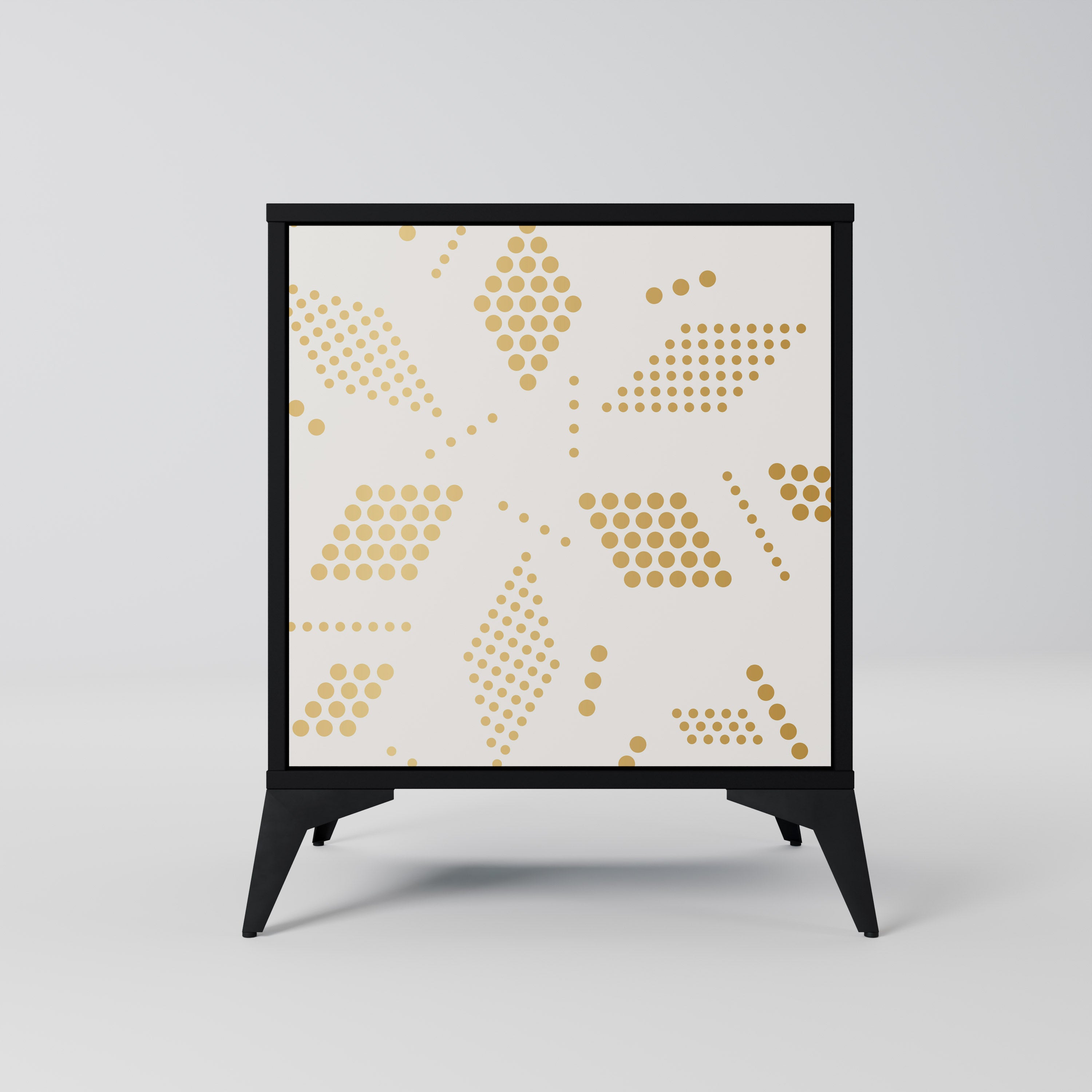 SPOTTED DAZE Komoda 1-drzwiowa korpus Czarny