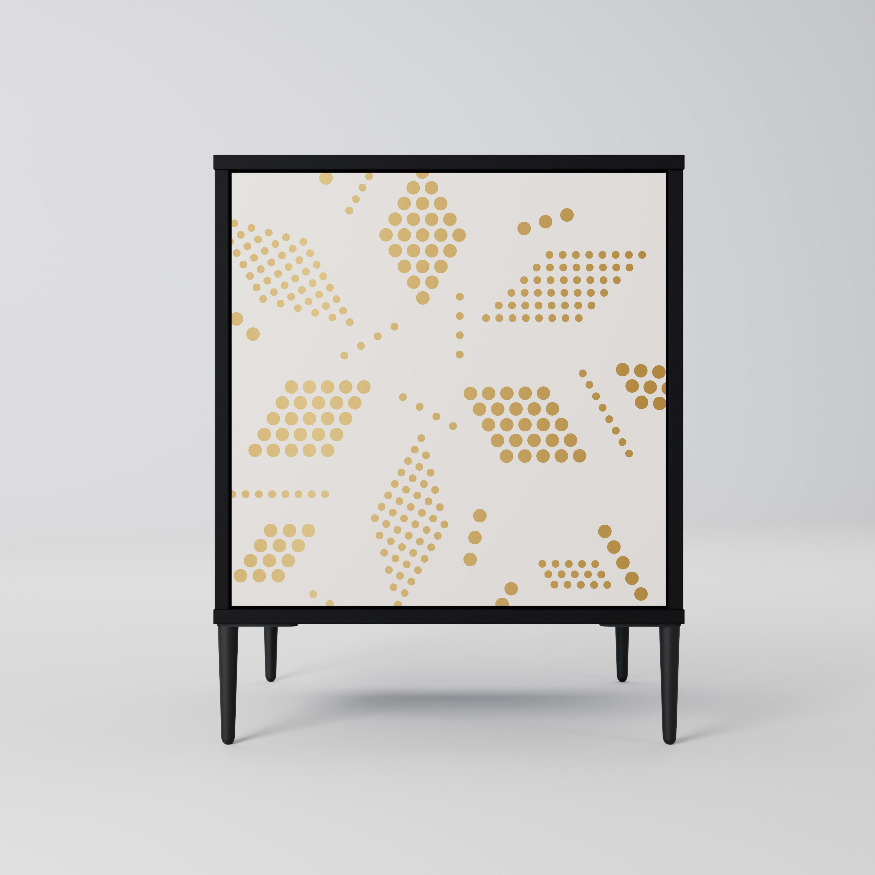 SPOTTED DAZE Komoda 1-drzwiowa korpus Czarny