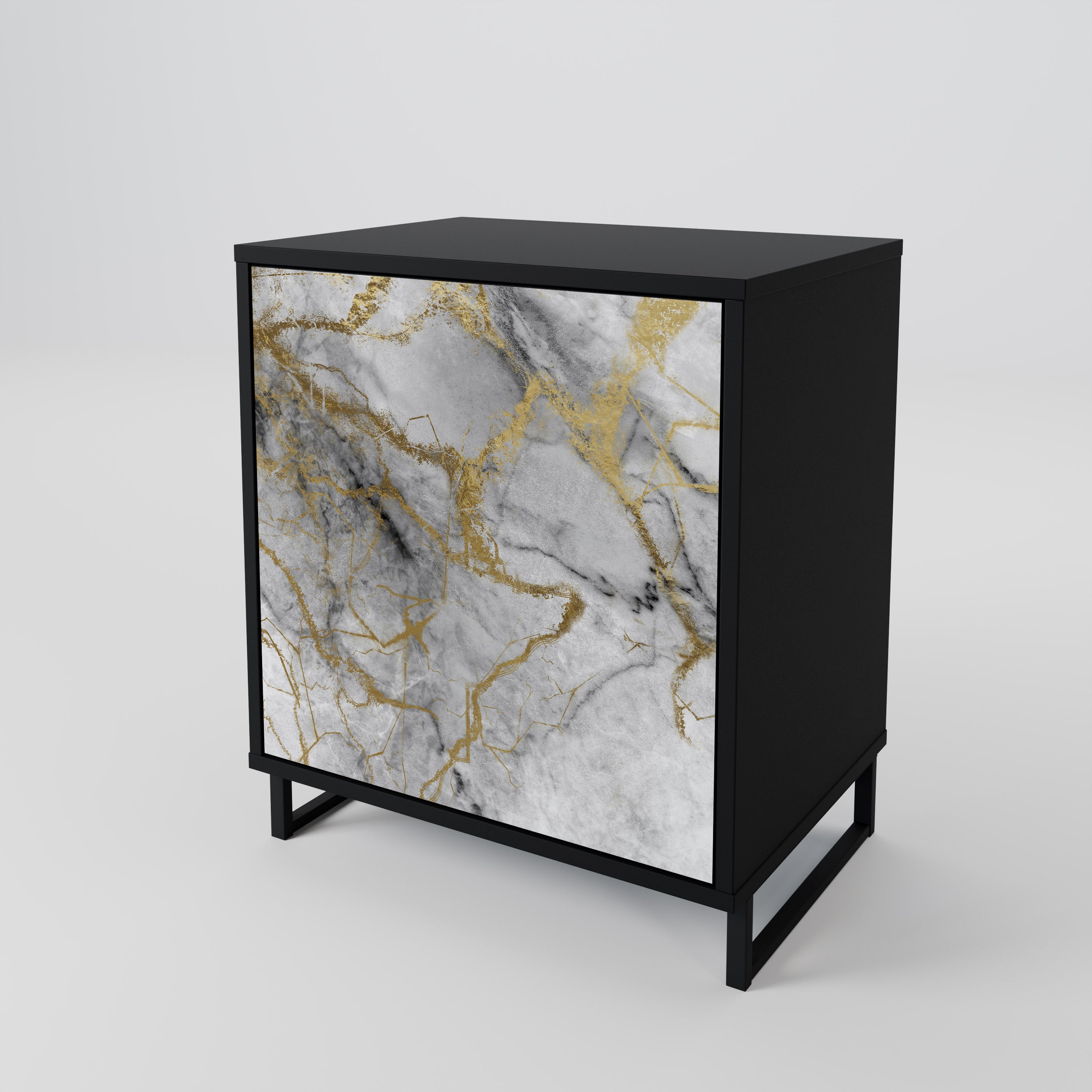 TIMELESS GLIDE Komoda 1-drzwiowa korpus Czarny