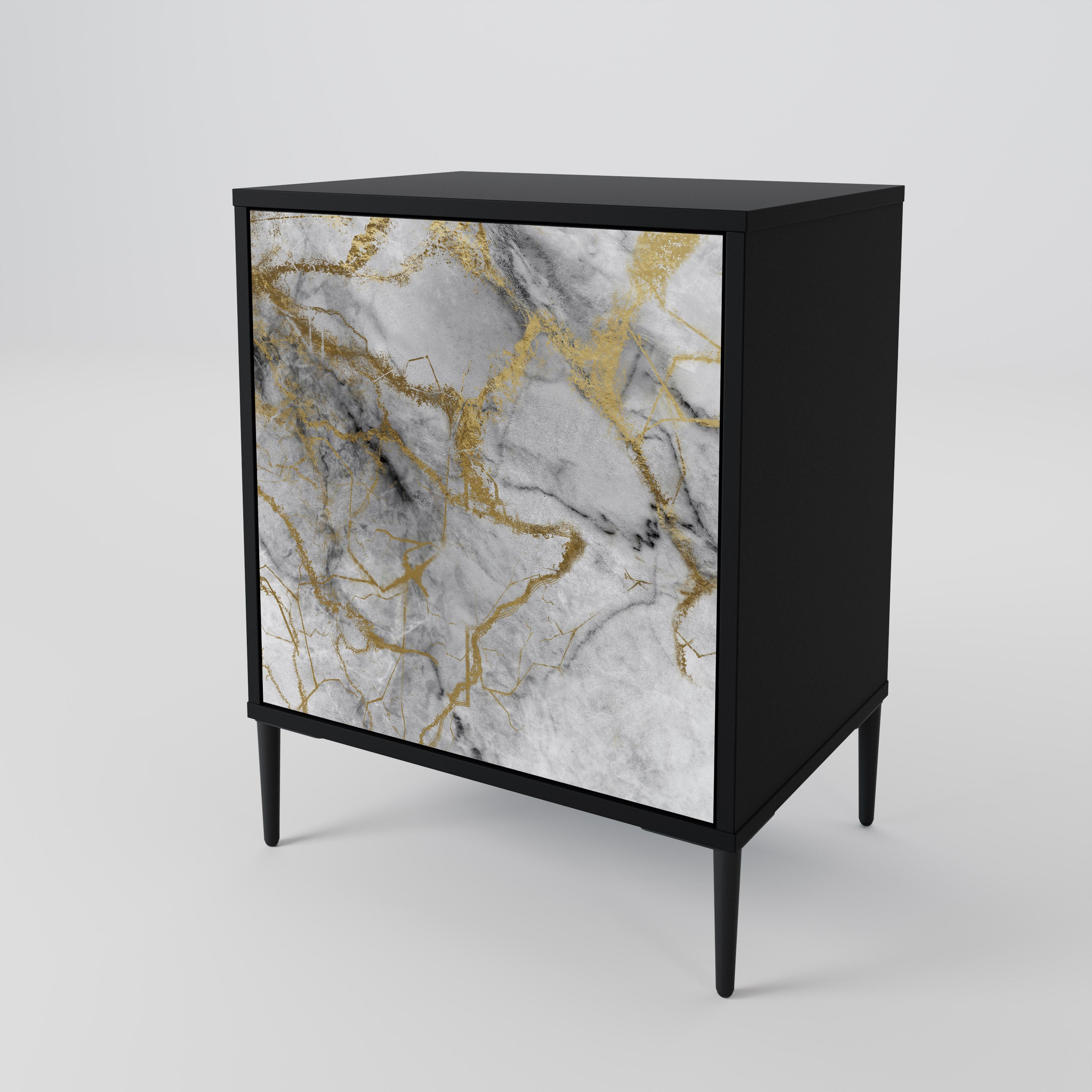 TIMELESS GLIDE Komoda 1-drzwiowa korpus Czarny