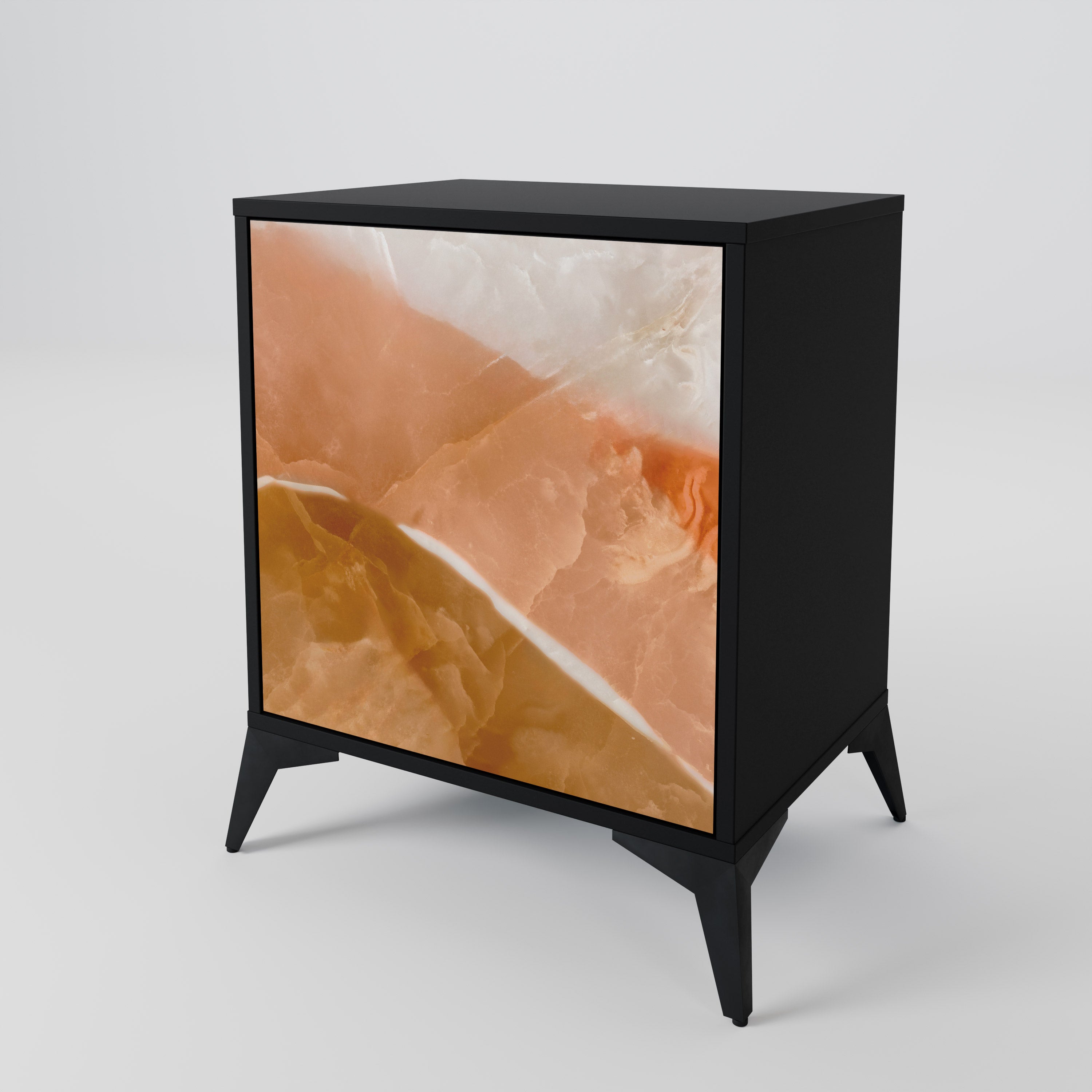 SANDHILLS SPLENDOUR Komoda 1-drzwiowa korpus Czarny