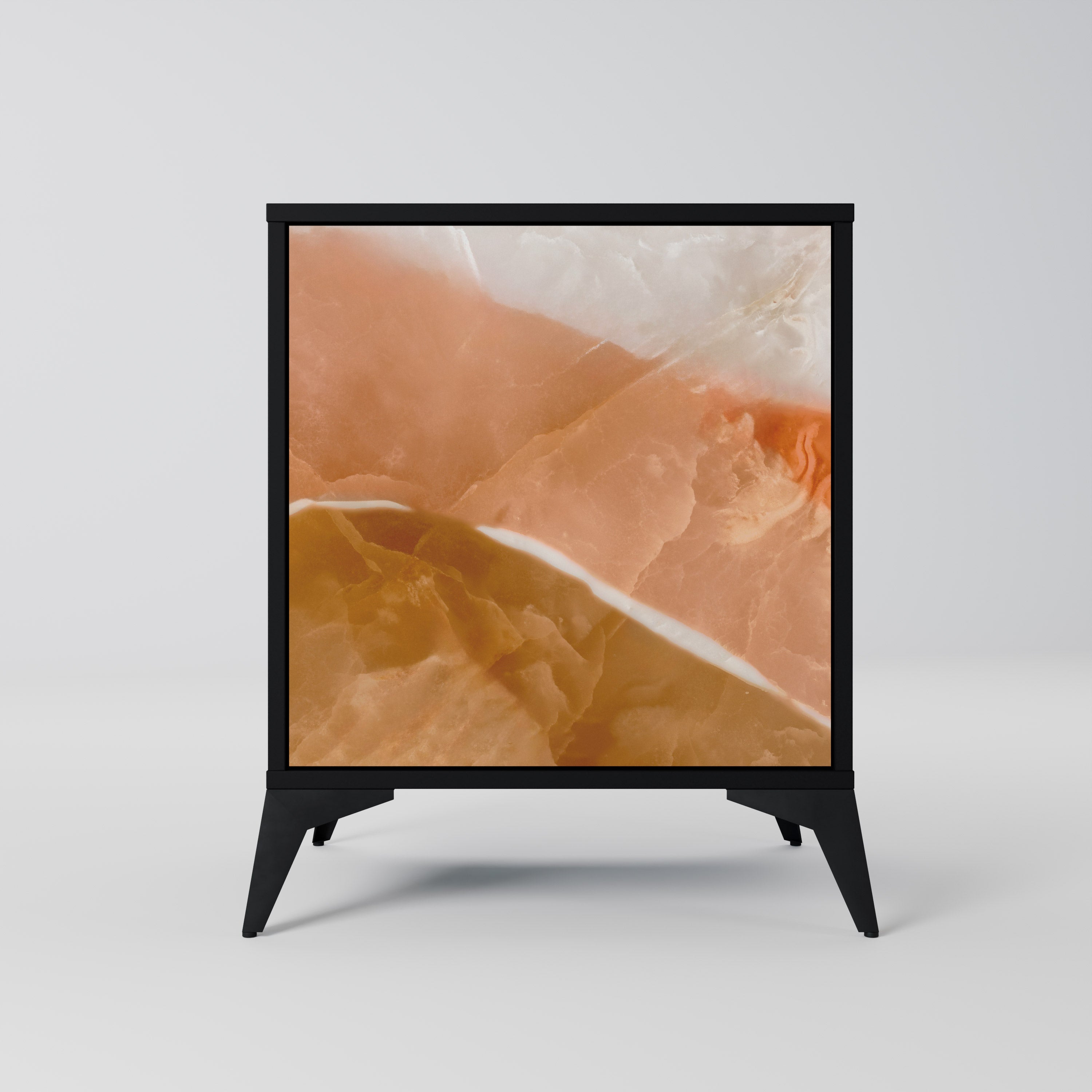 SANDHILLS SPLENDOUR Komoda 1-drzwiowa korpus Czarny