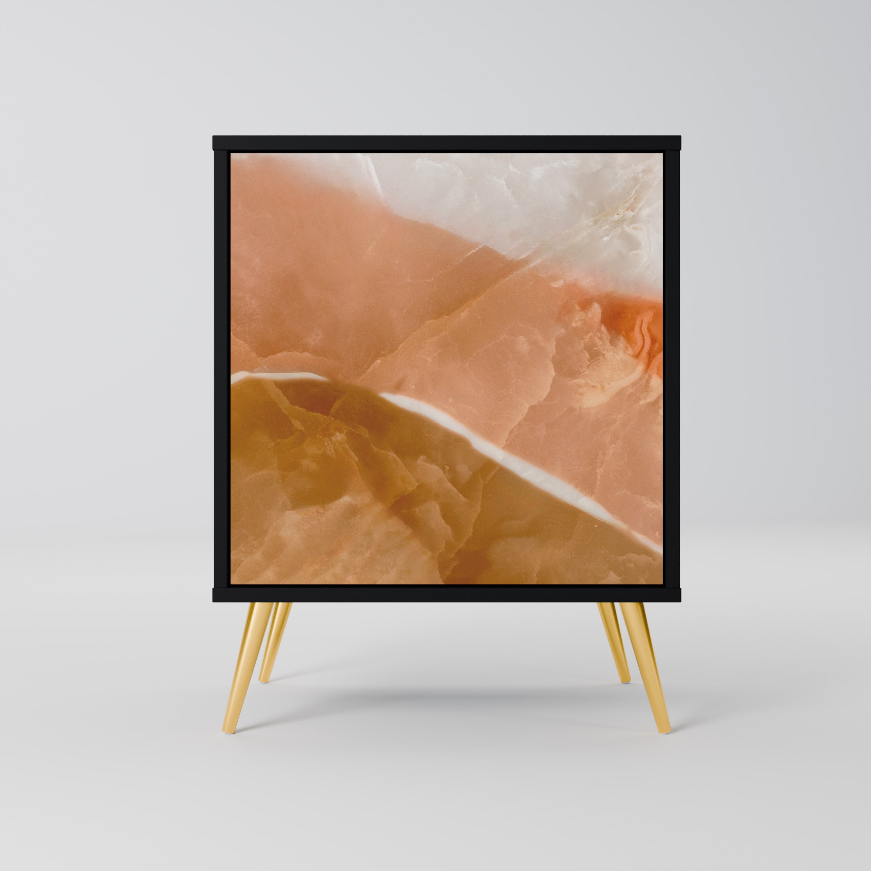 SANDHILLS SPLENDOUR Komoda 1-drzwiowa korpus Czarny