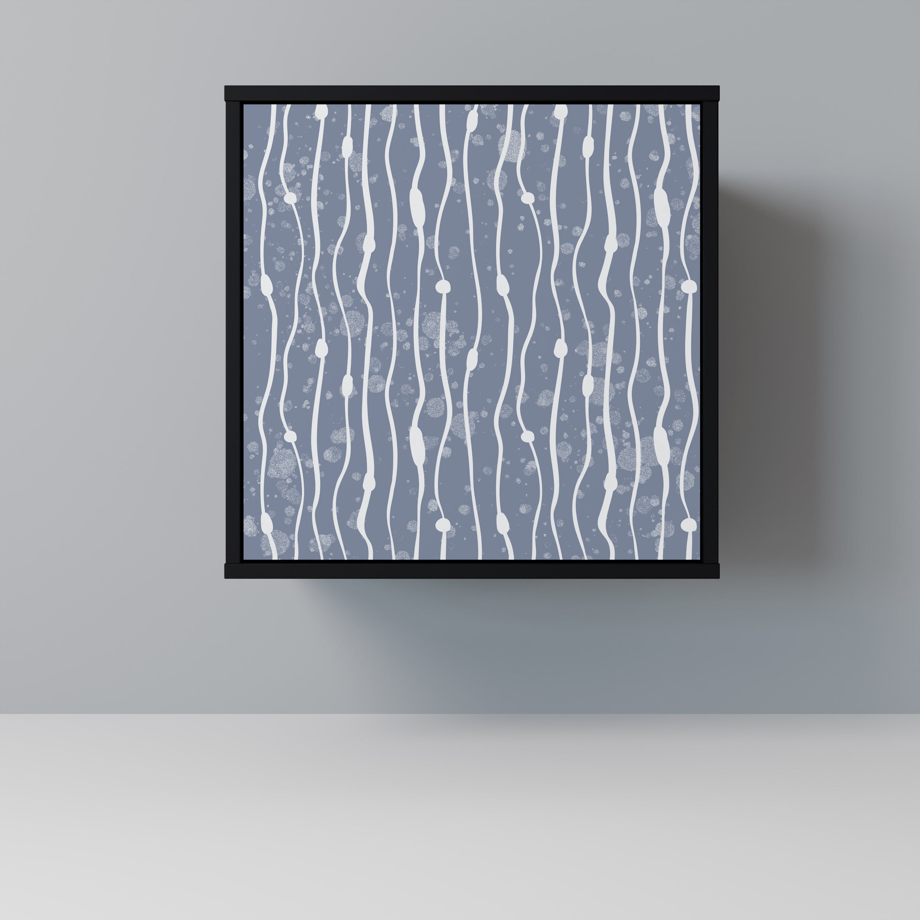 GRAPHITE RAIN Komoda 1-drzwiowa korpus Czarny