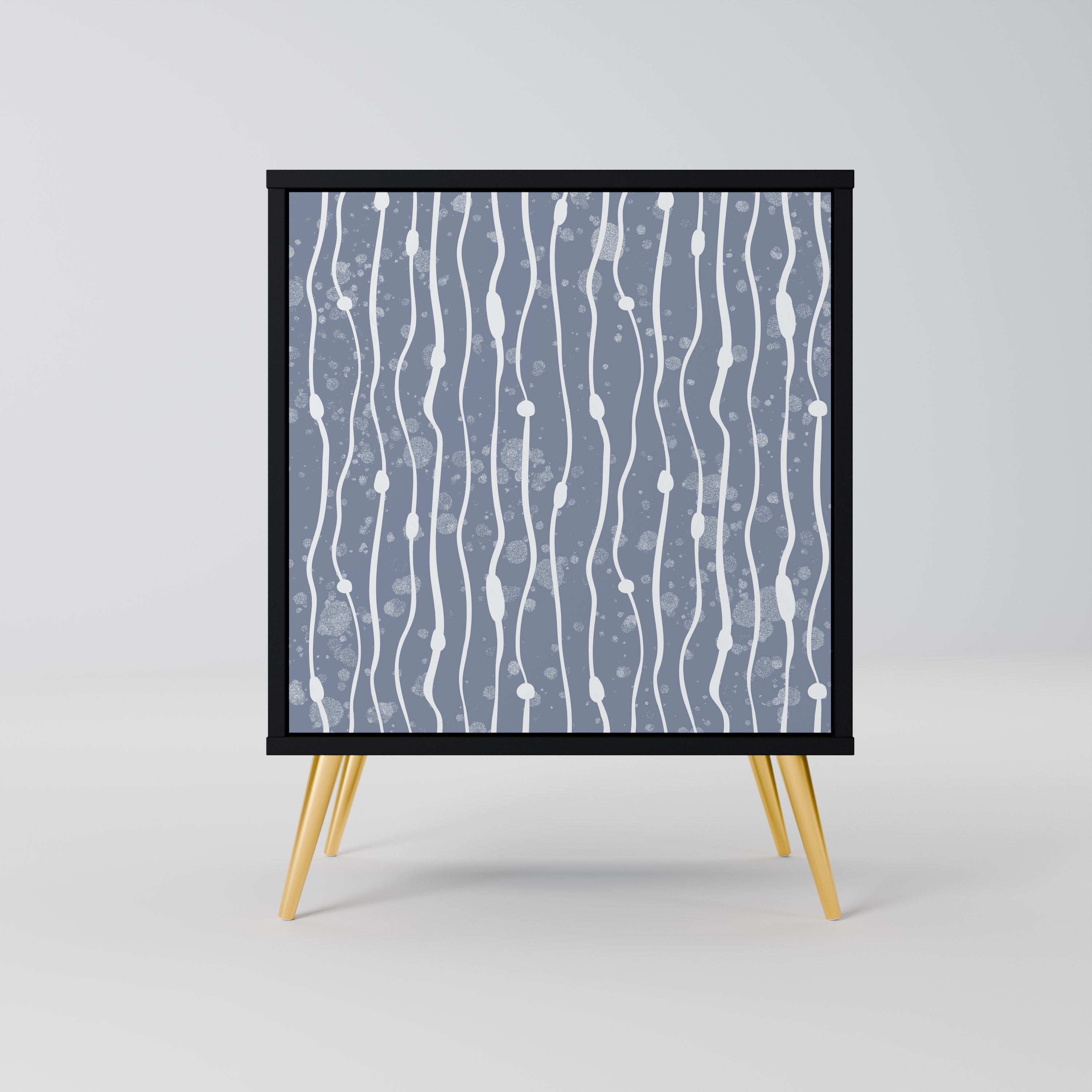 GRAPHITE RAIN Komoda 1-drzwiowa korpus Czarny