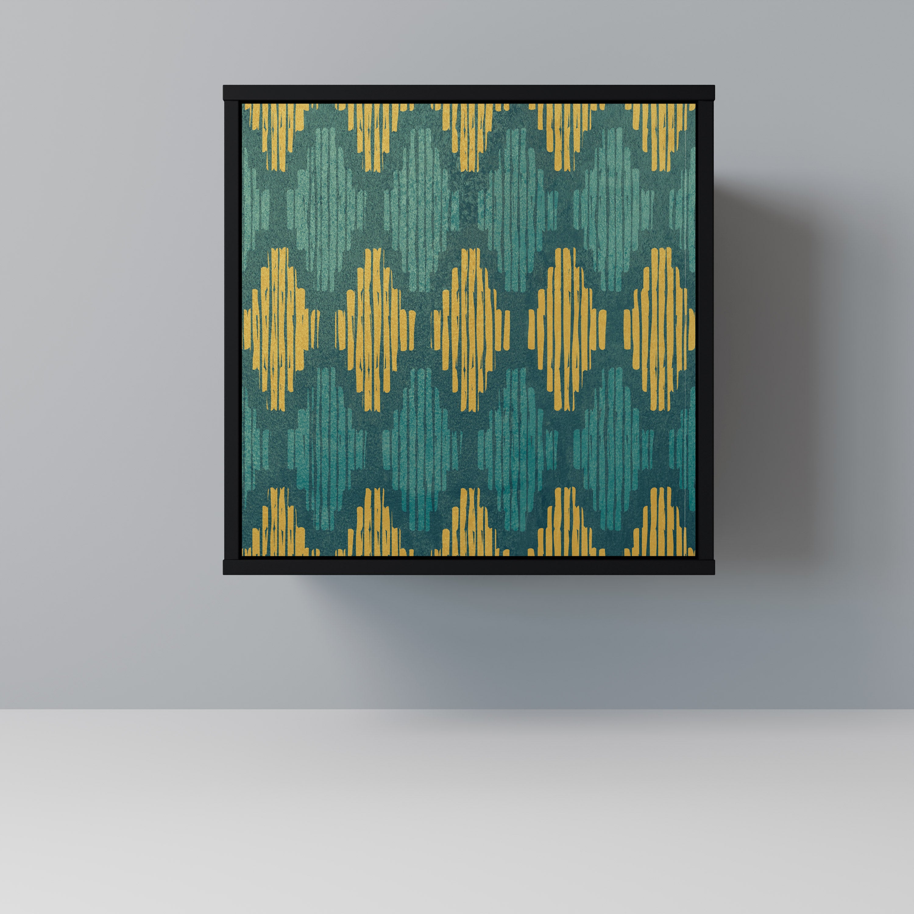 POLYGONS Komoda 1-drzwiowa korpus Czarny