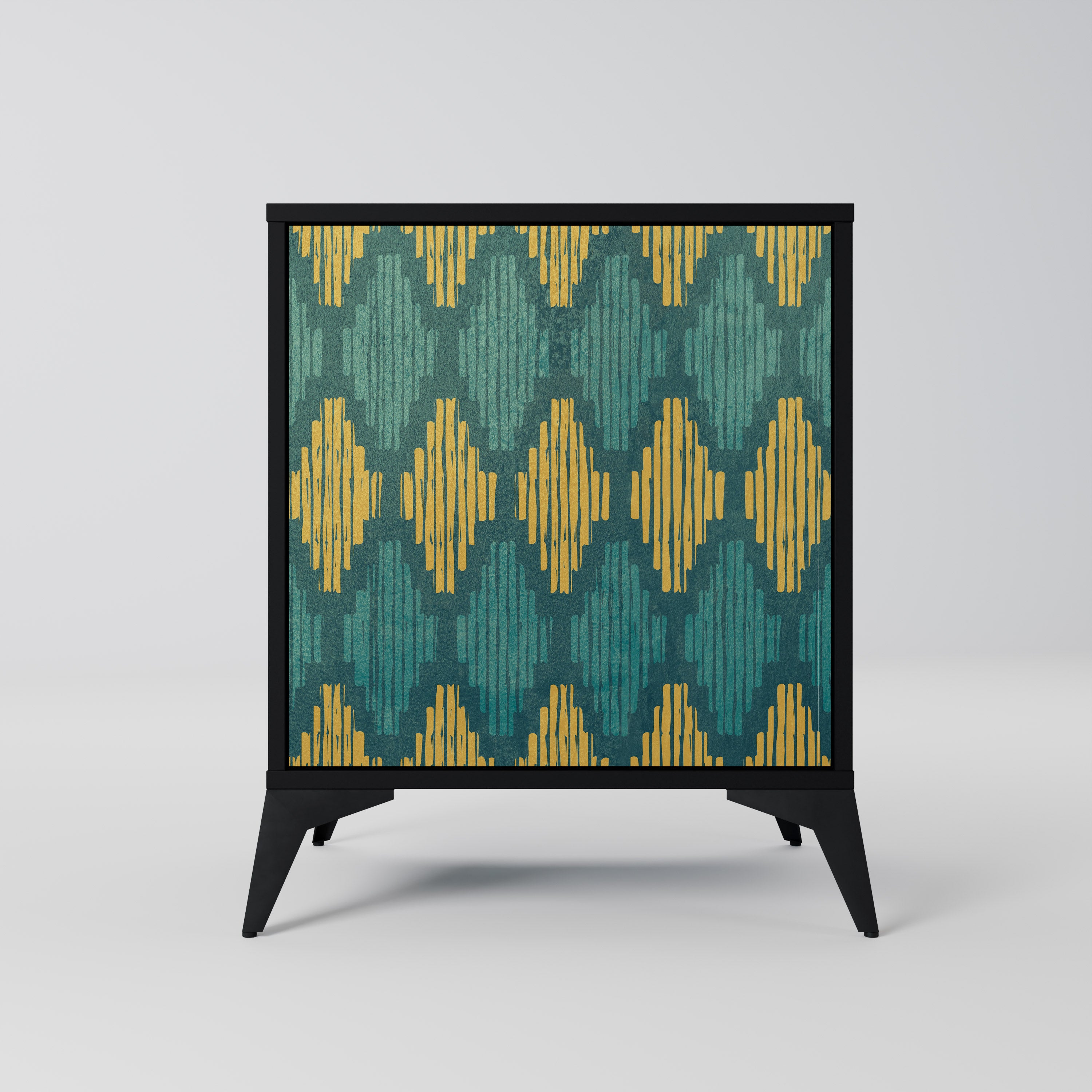 POLYGONS Komoda 1-drzwiowa korpus Czarny