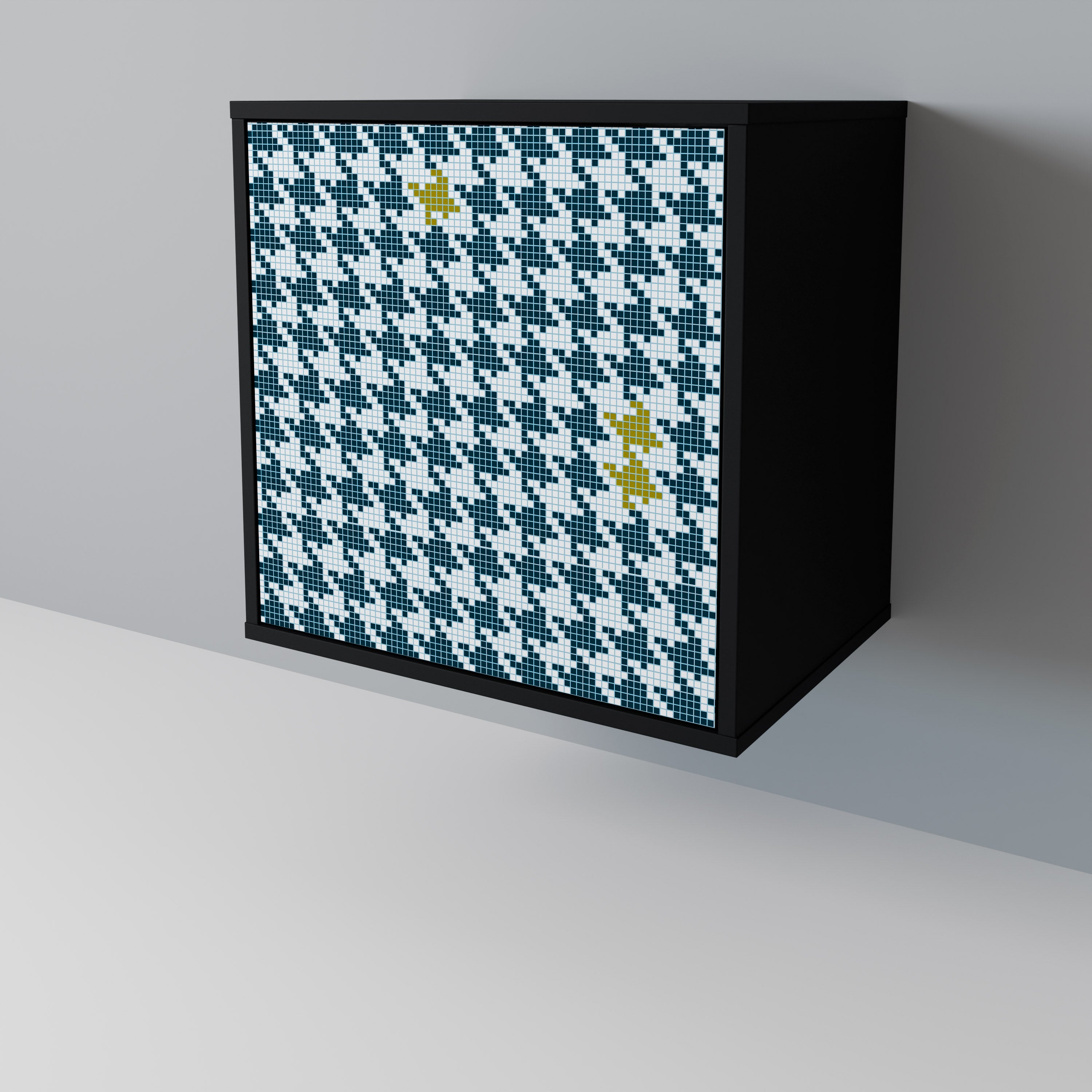 OUT OF CONTEXT Komoda 1-drzwiowa korpus Czarny