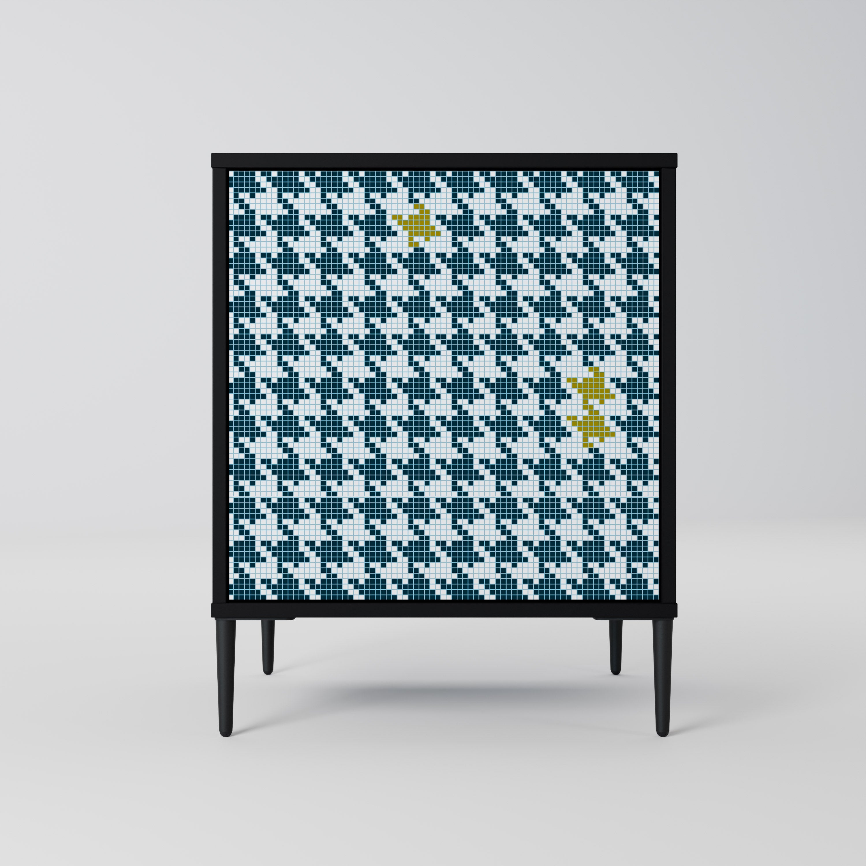 OUT OF CONTEXT Komoda 1-drzwiowa korpus Czarny