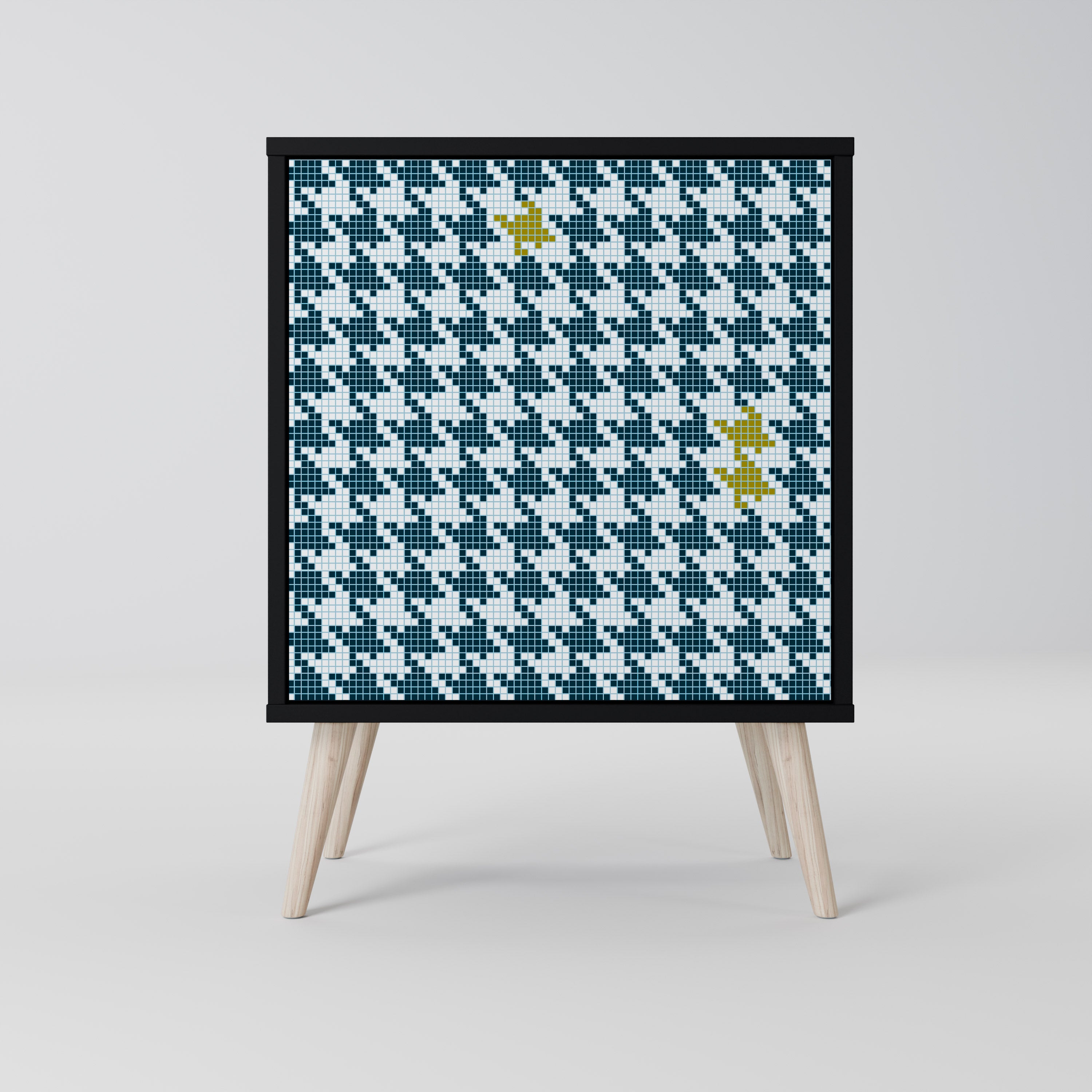 OUT OF CONTEXT Komoda 1-drzwiowa korpus Czarny