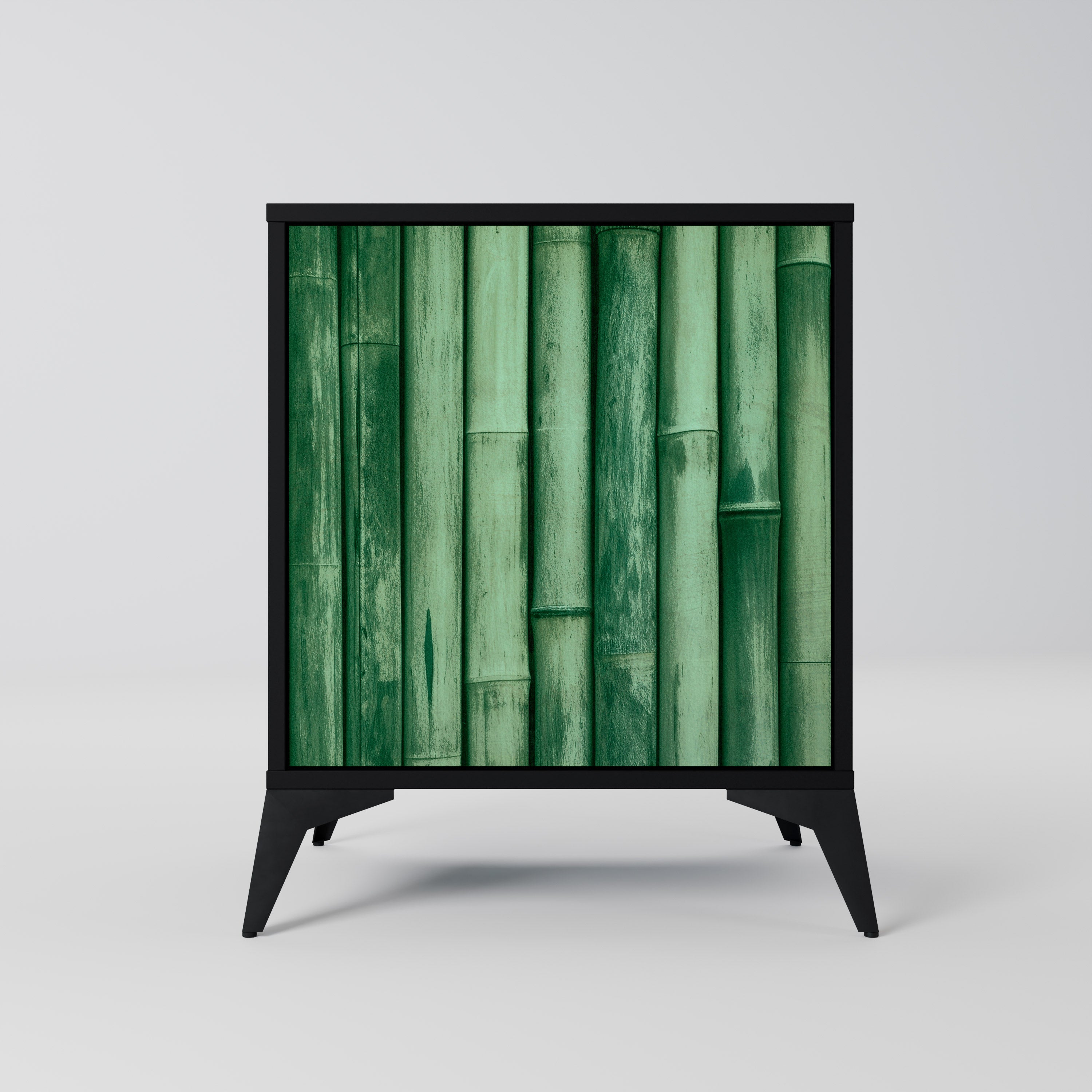 NATURAL GREEN Komoda 1-drzwiowa korpus Czarny