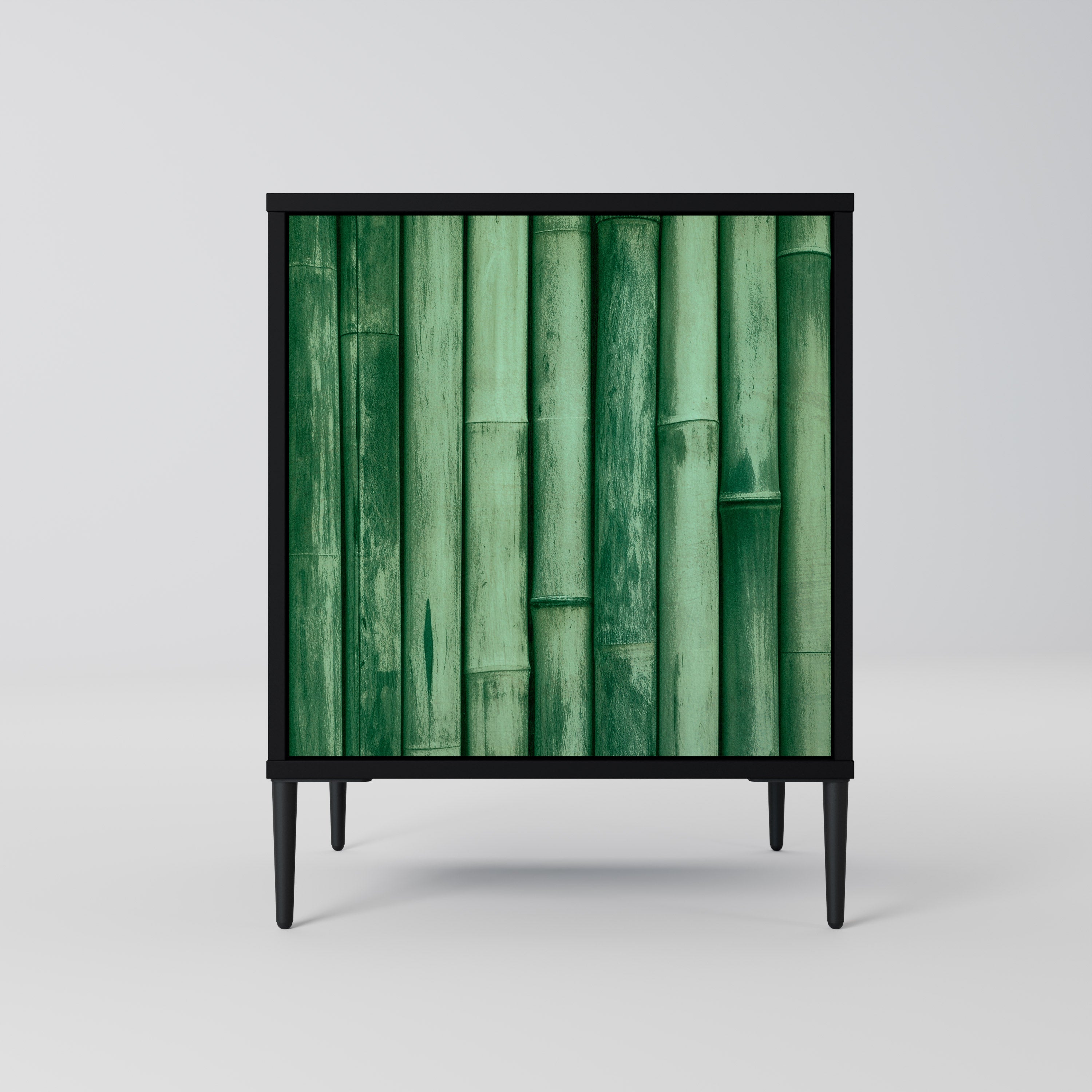 NATURAL GREEN Komoda 1-drzwiowa korpus Czarny