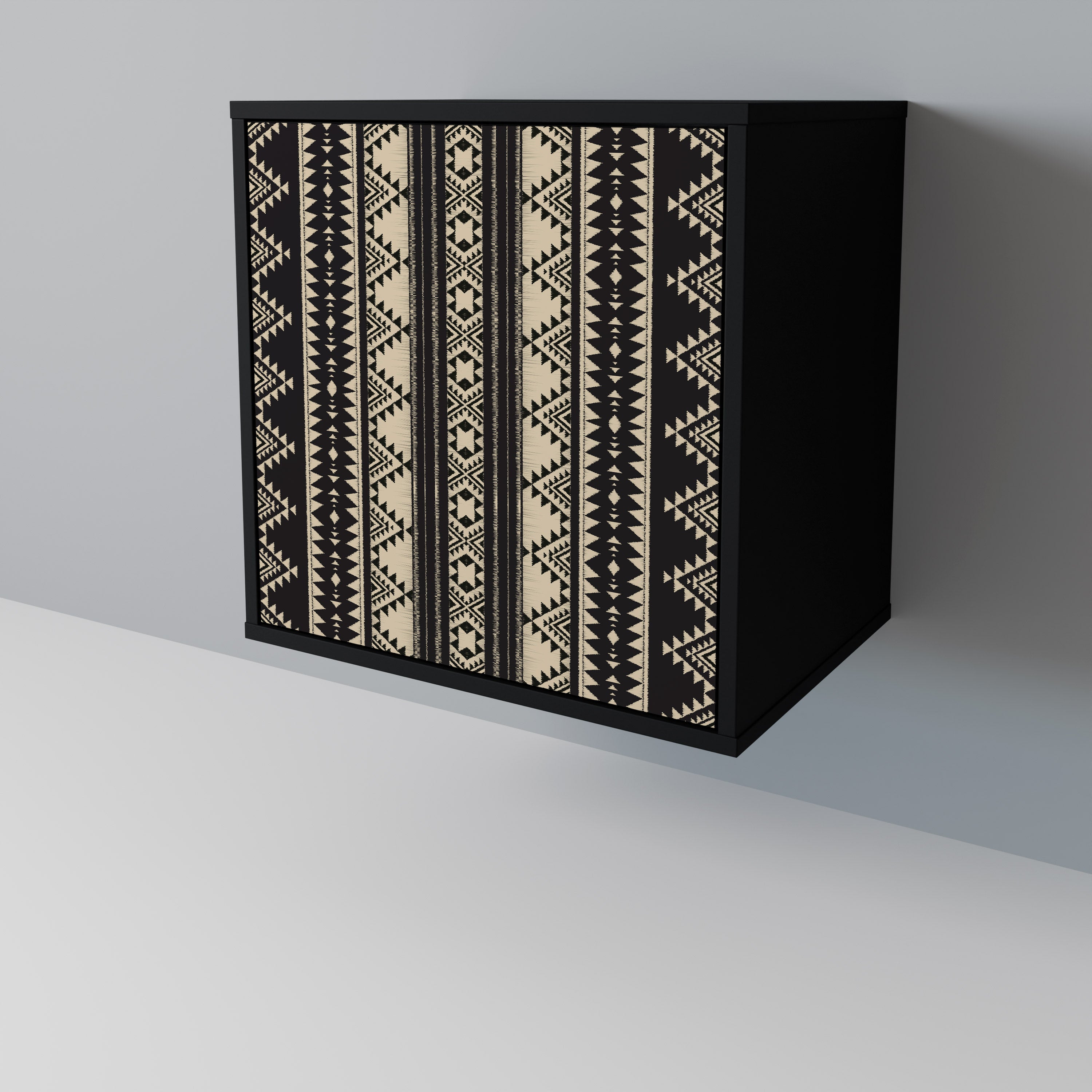 AZTEC Komoda 1-drzwiowa korpus Czarny