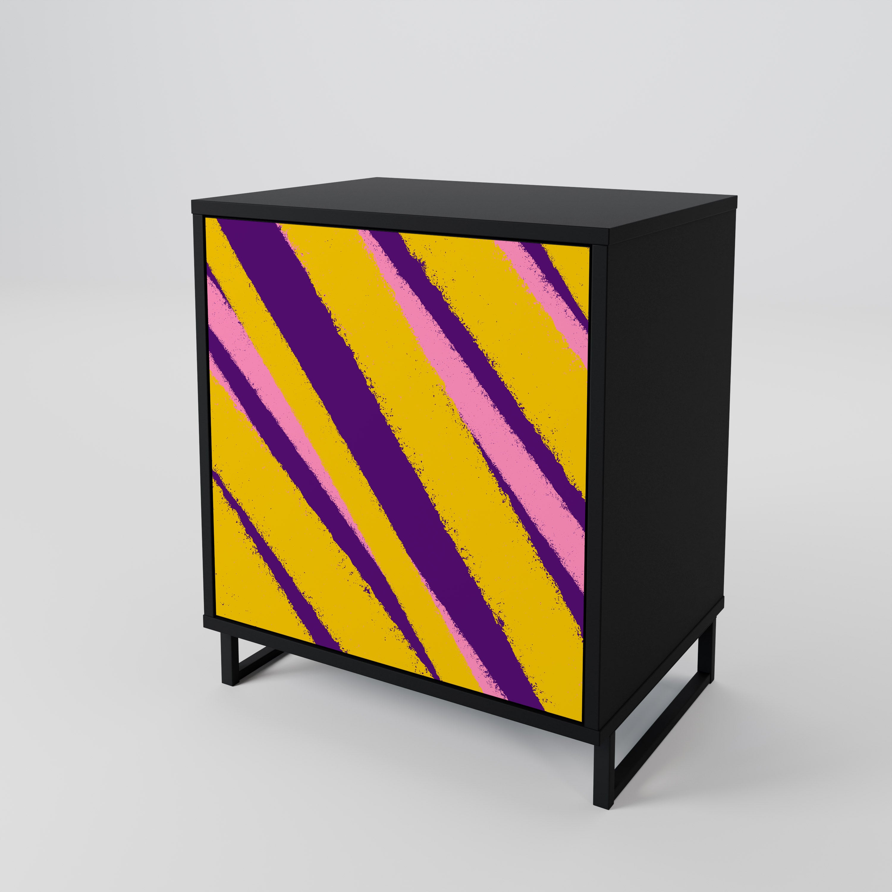 DREAMS COME TRUE Komoda 1-drzwiowa korpus Czarny