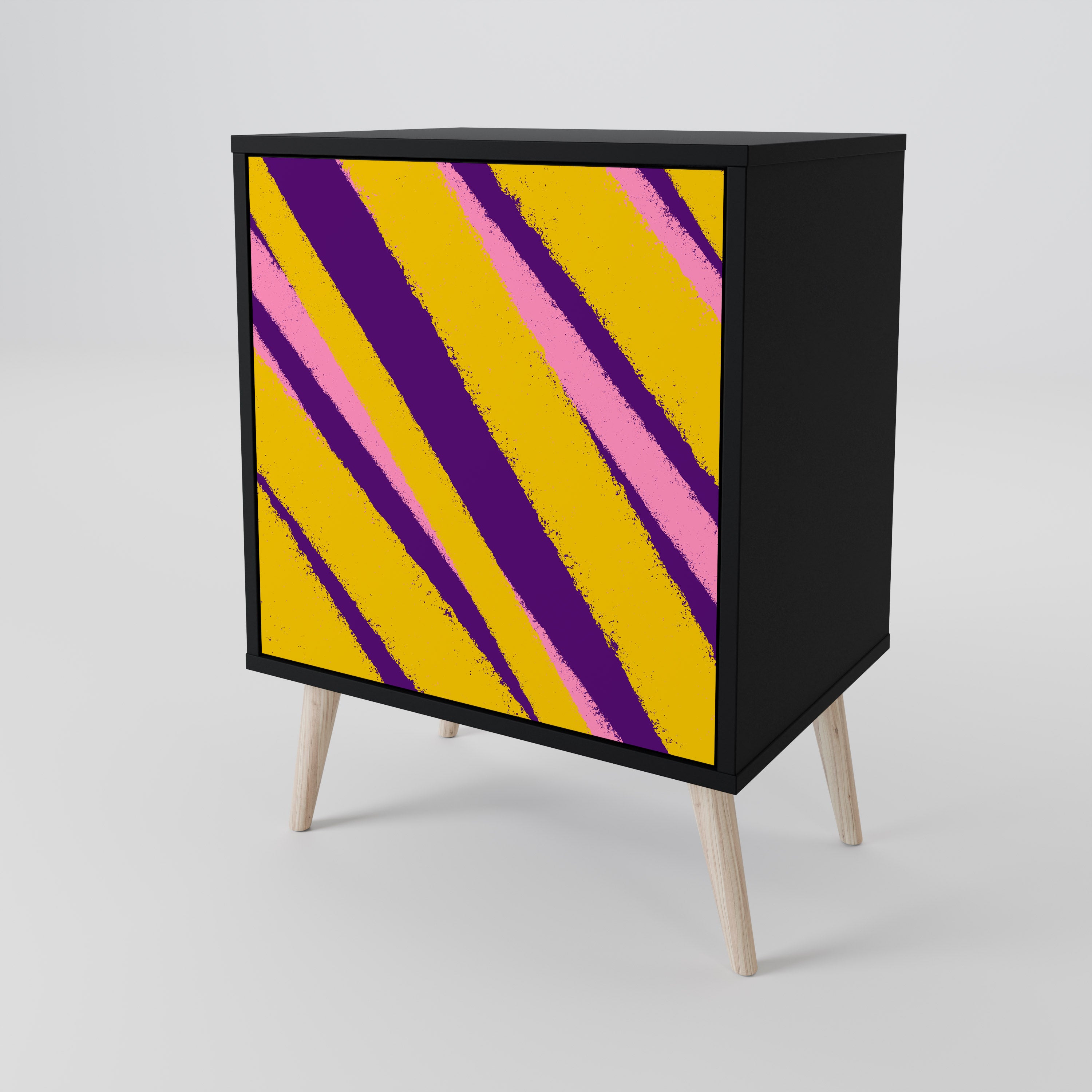 DREAMS COME TRUE Komoda 1-drzwiowa korpus Czarny