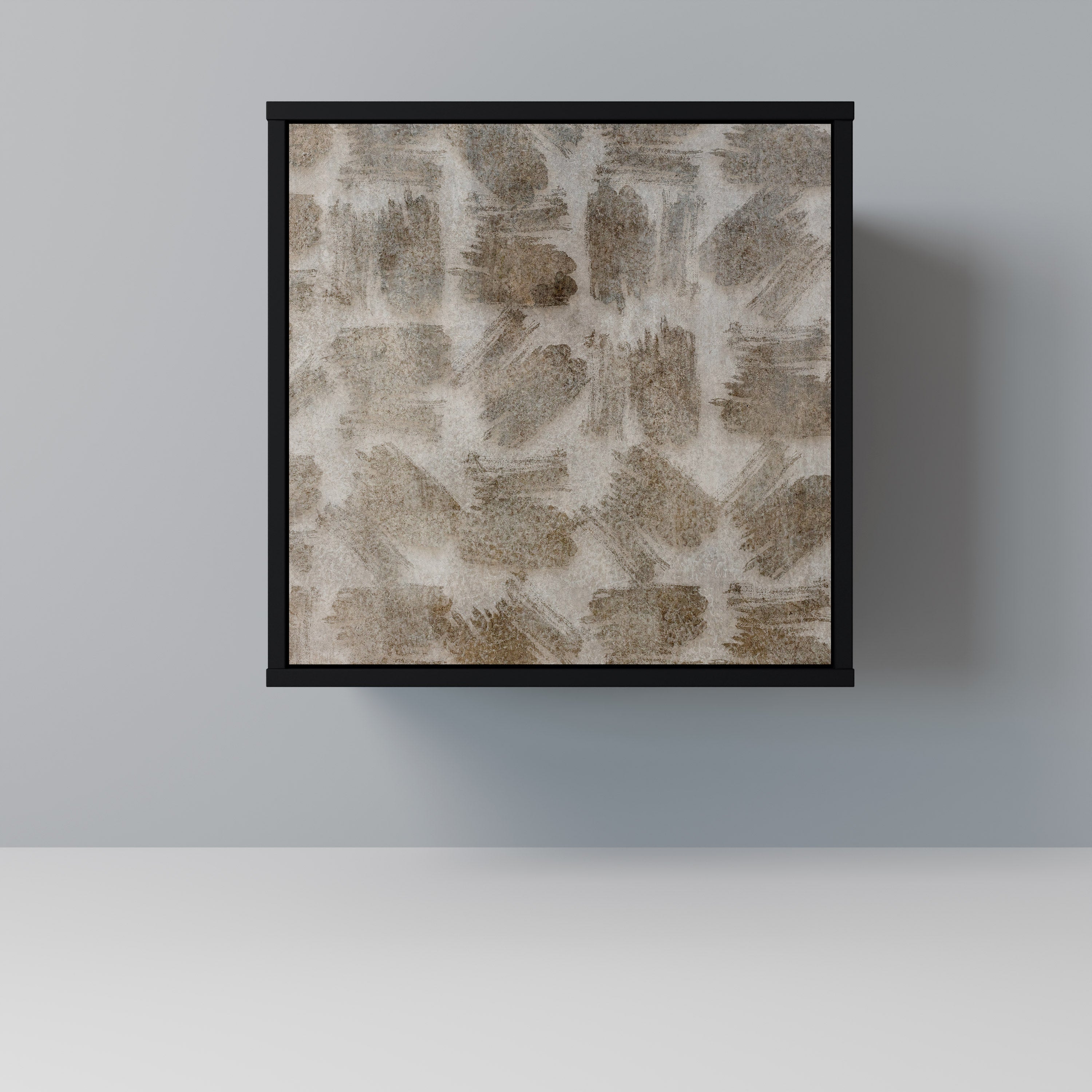 SLIGHTLY BLURRED Komoda 1-drzwiowa korpus Czarny