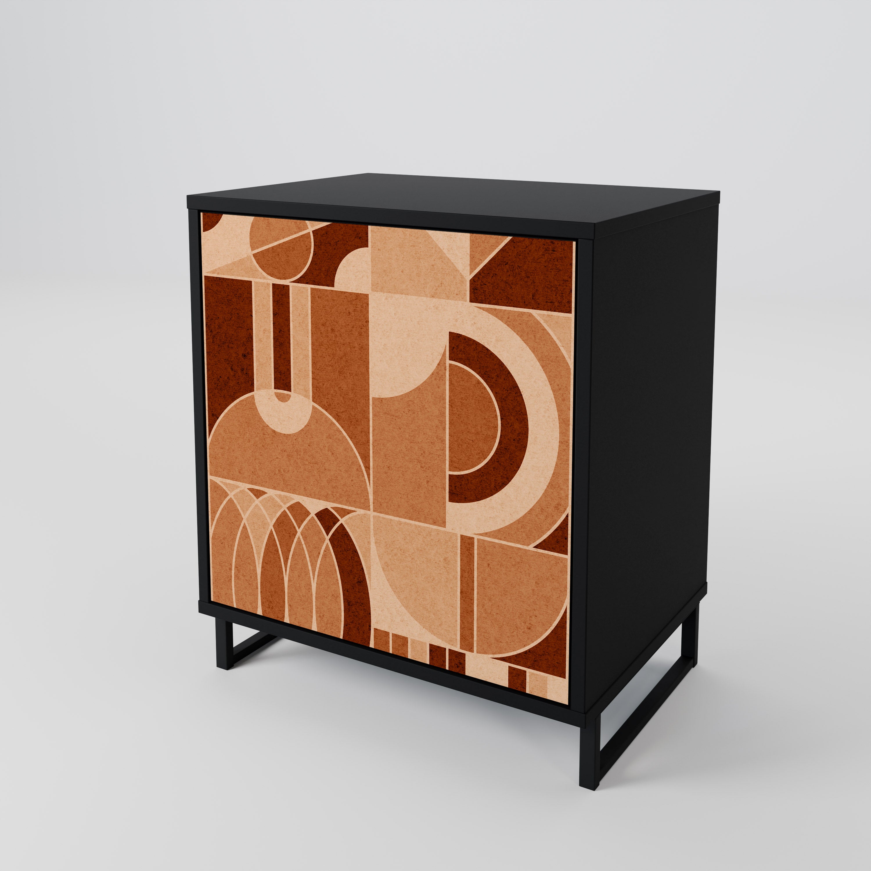 PRISM MOSAIC Komoda 1-drzwiowa korpus Czarny