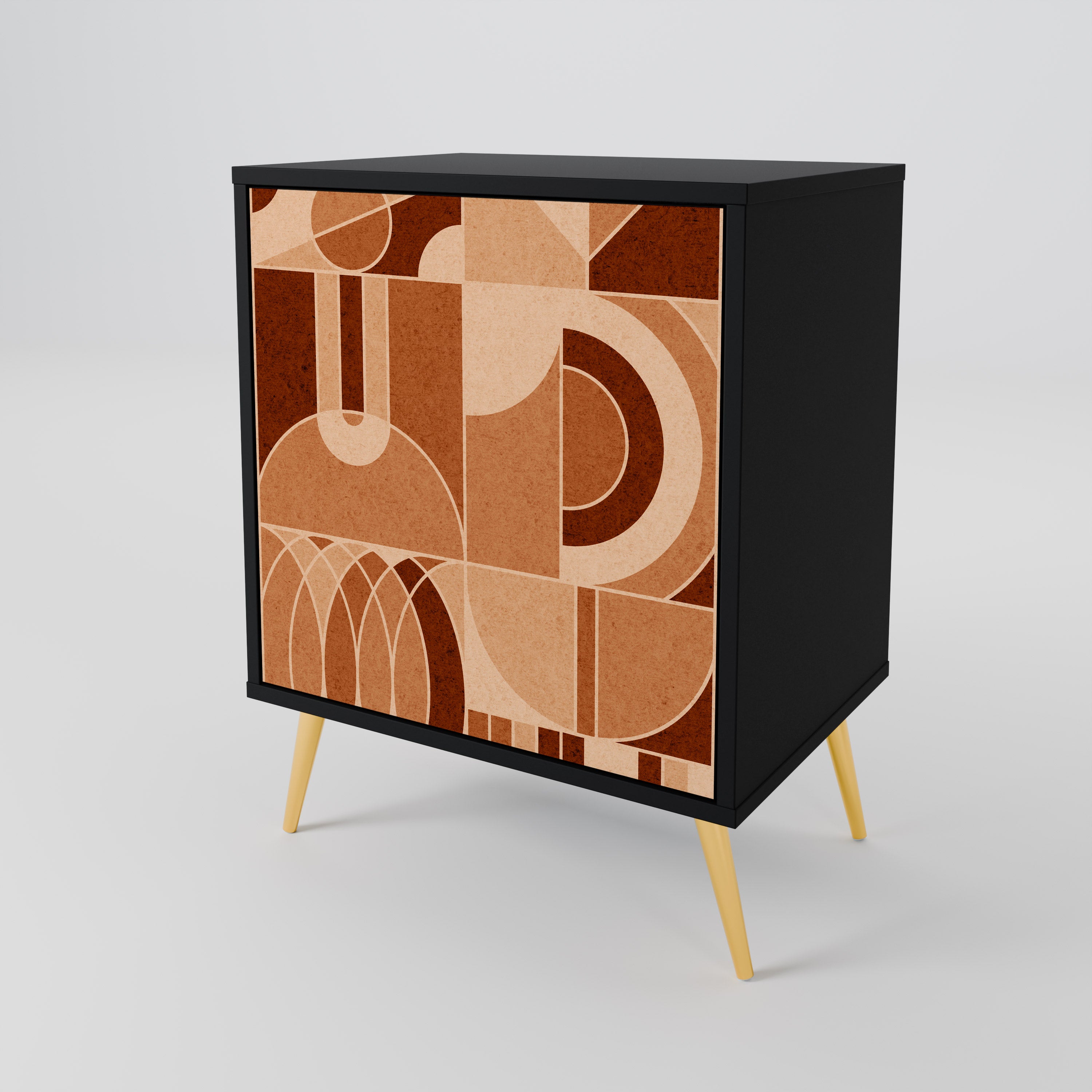 PRISM MOSAIC Komoda 1-drzwiowa korpus Czarny