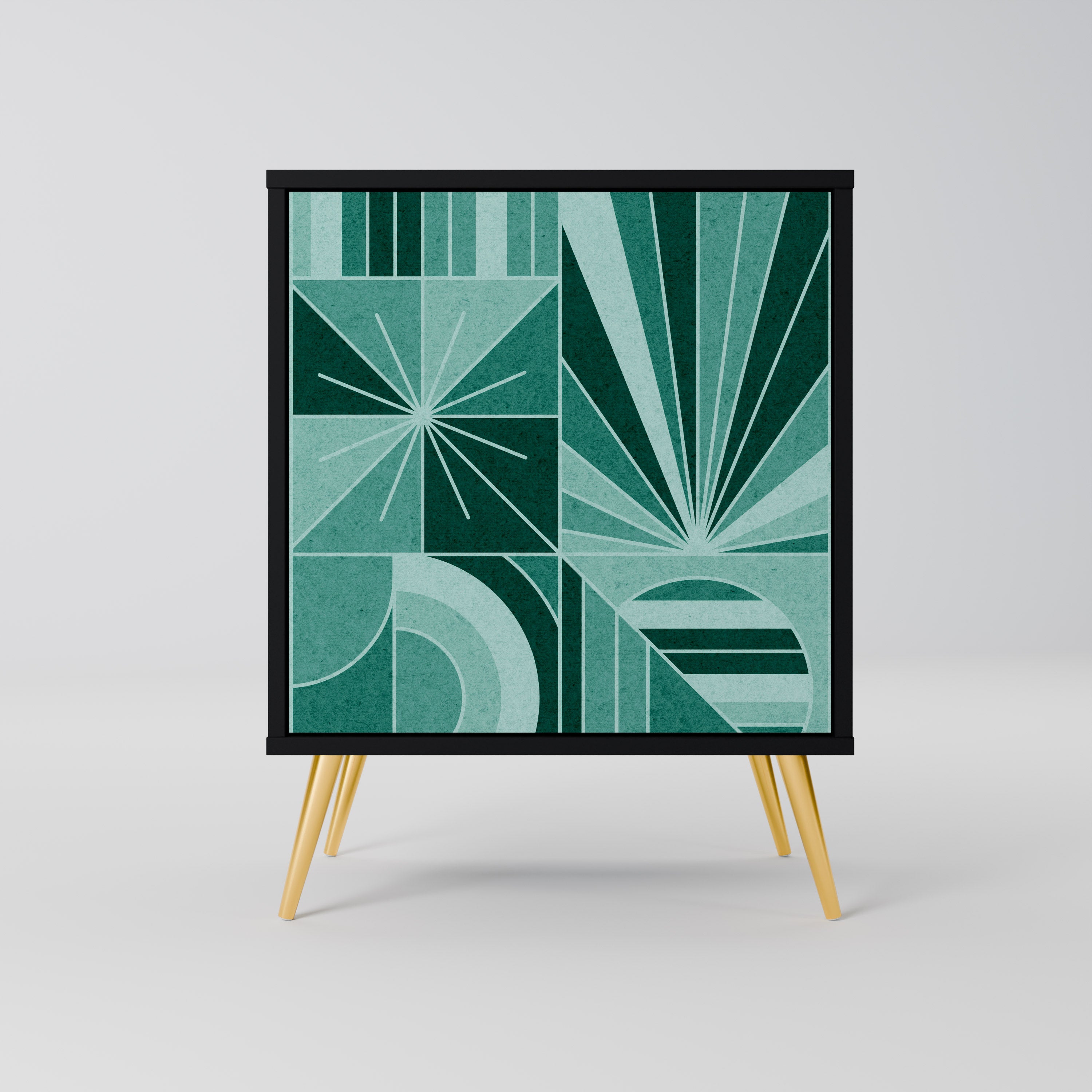 HARMONIC GRID Komoda 1-drzwiowa korpus Czarny