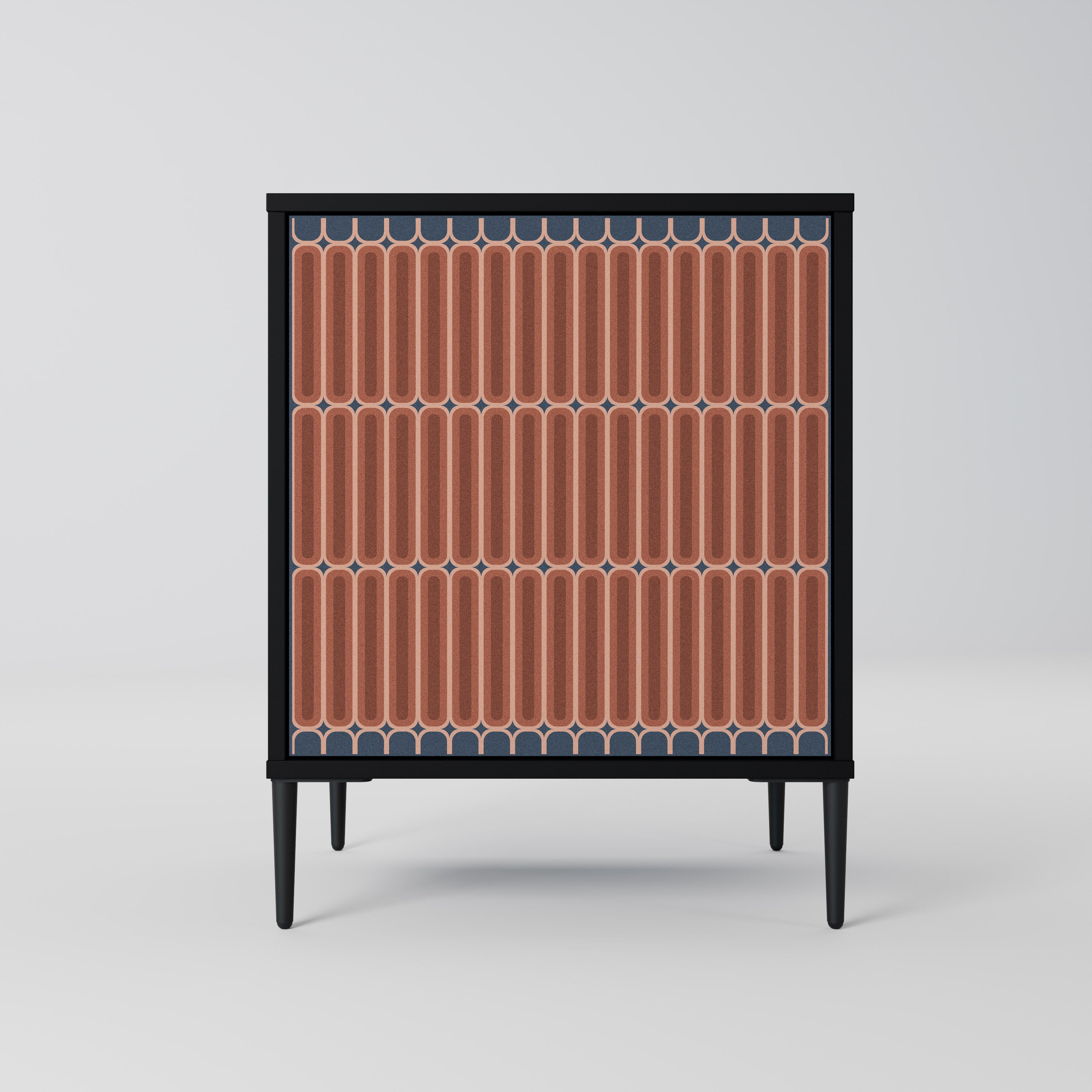 HYPNOTIC GATE Komoda 1-drzwiowa korpus Czarny