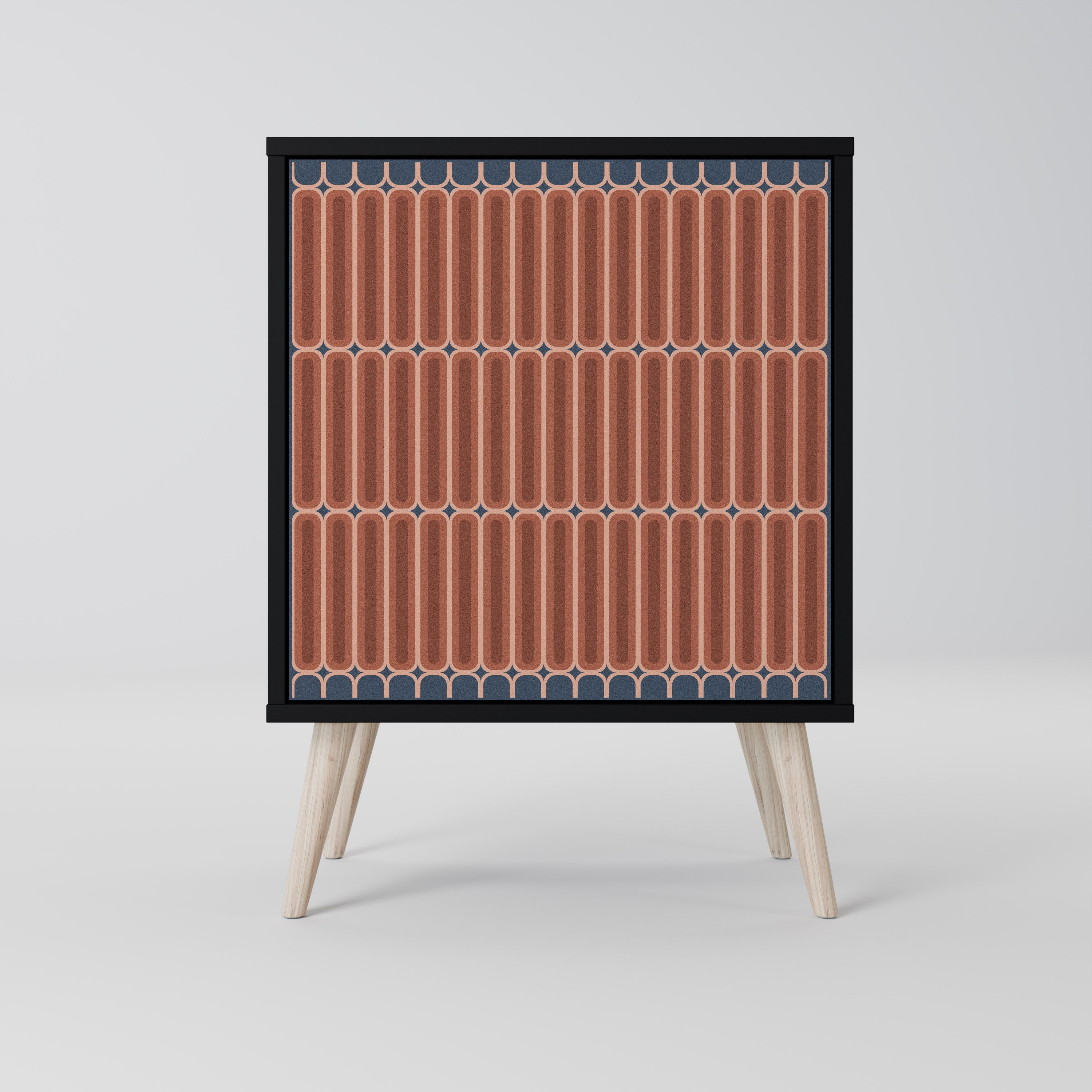 HYPNOTIC GATE Komoda 1-drzwiowa korpus Czarny