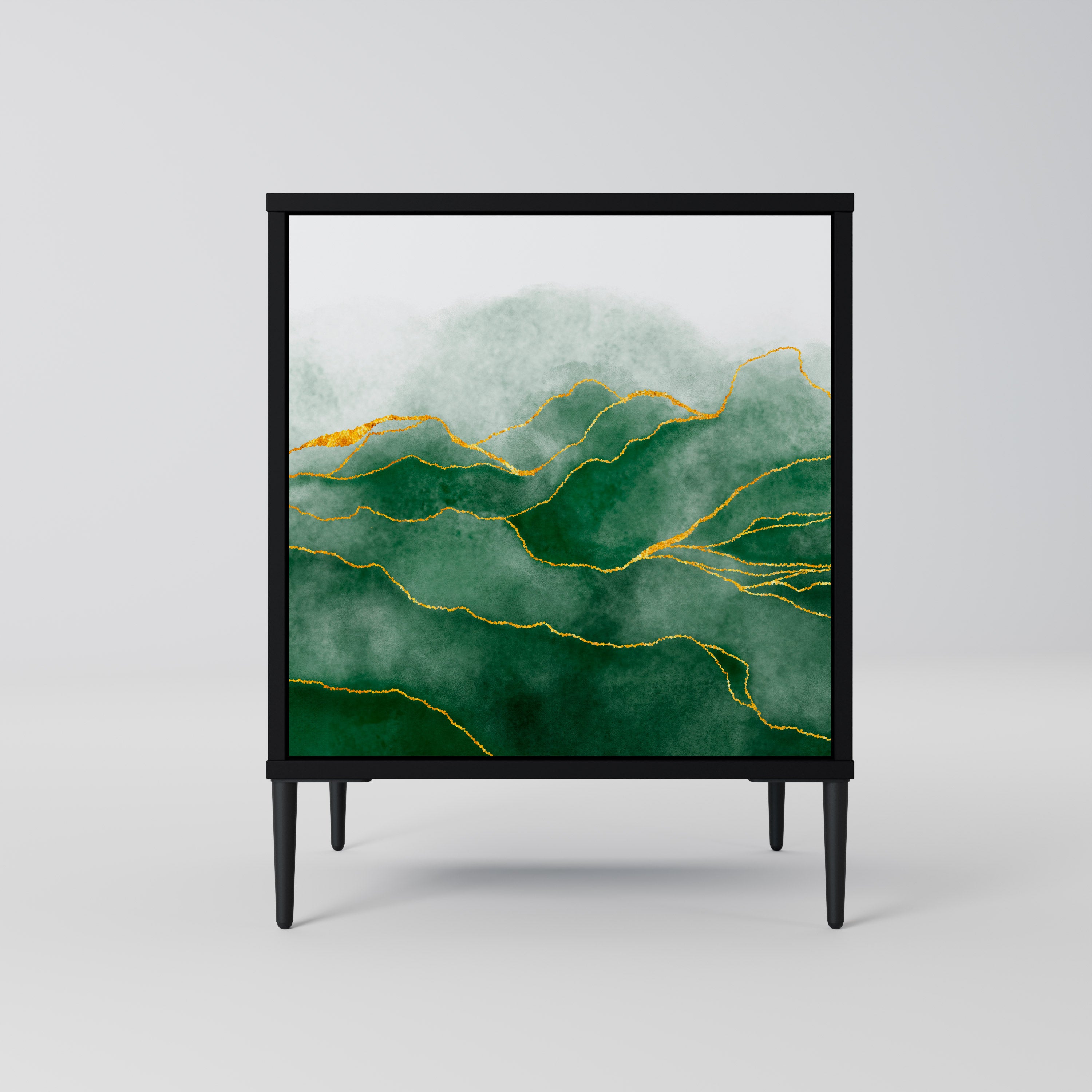 EXPENSIVE NATURE Komoda 1-drzwiowa korpus Czarny