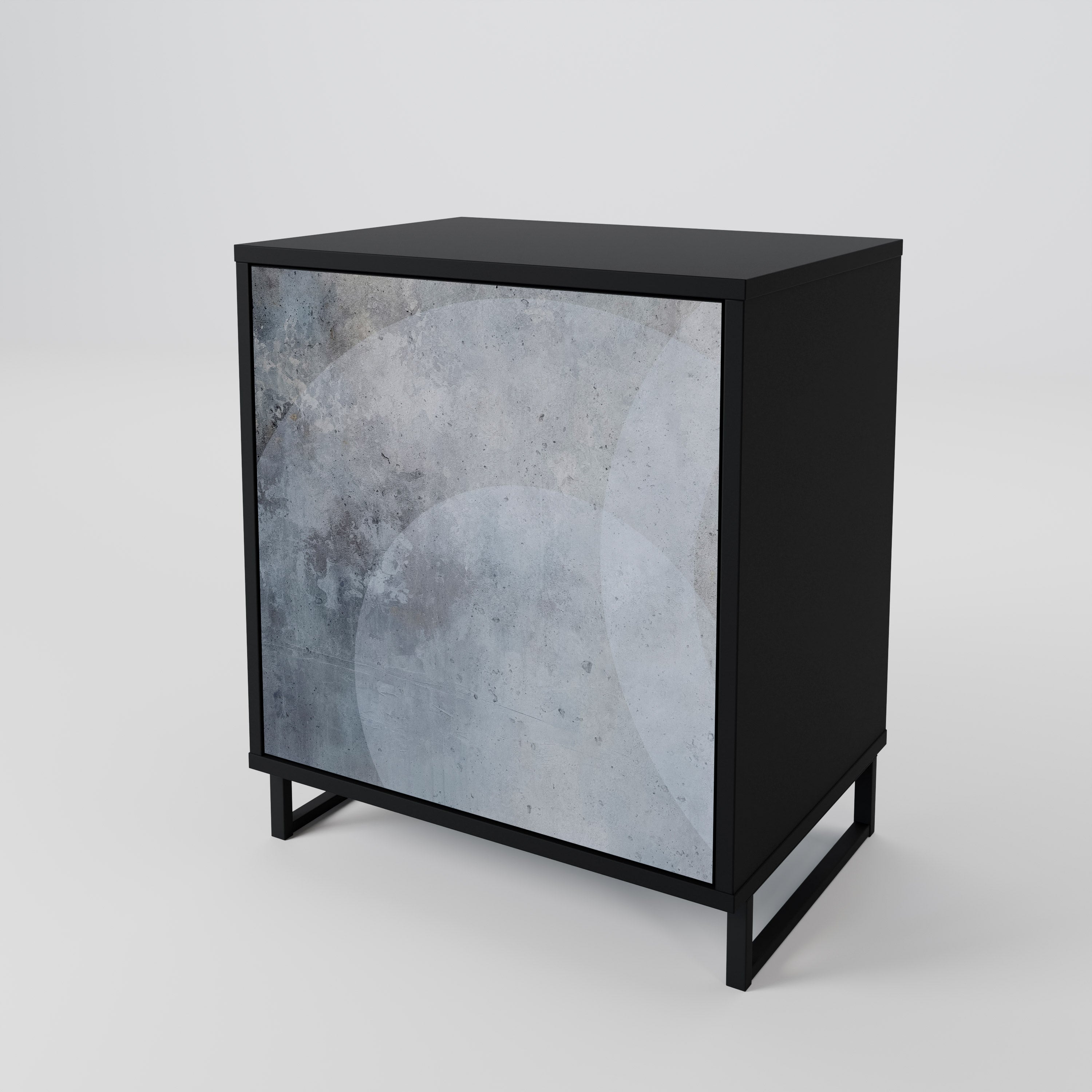 MUTED ARC Komoda 1-drzwiowa korpus Czarny