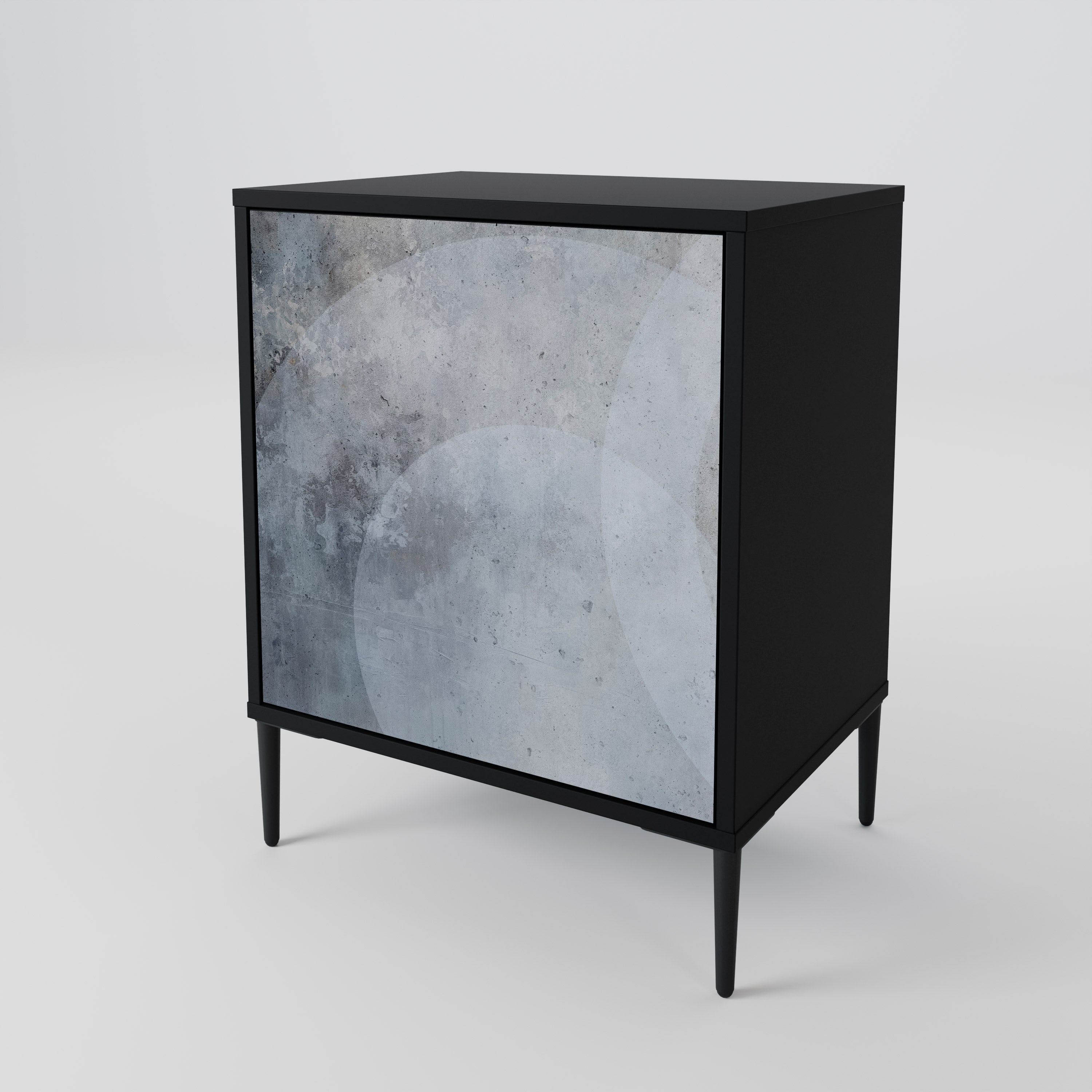 MUTED ARC Komoda 1-drzwiowa korpus Czarny