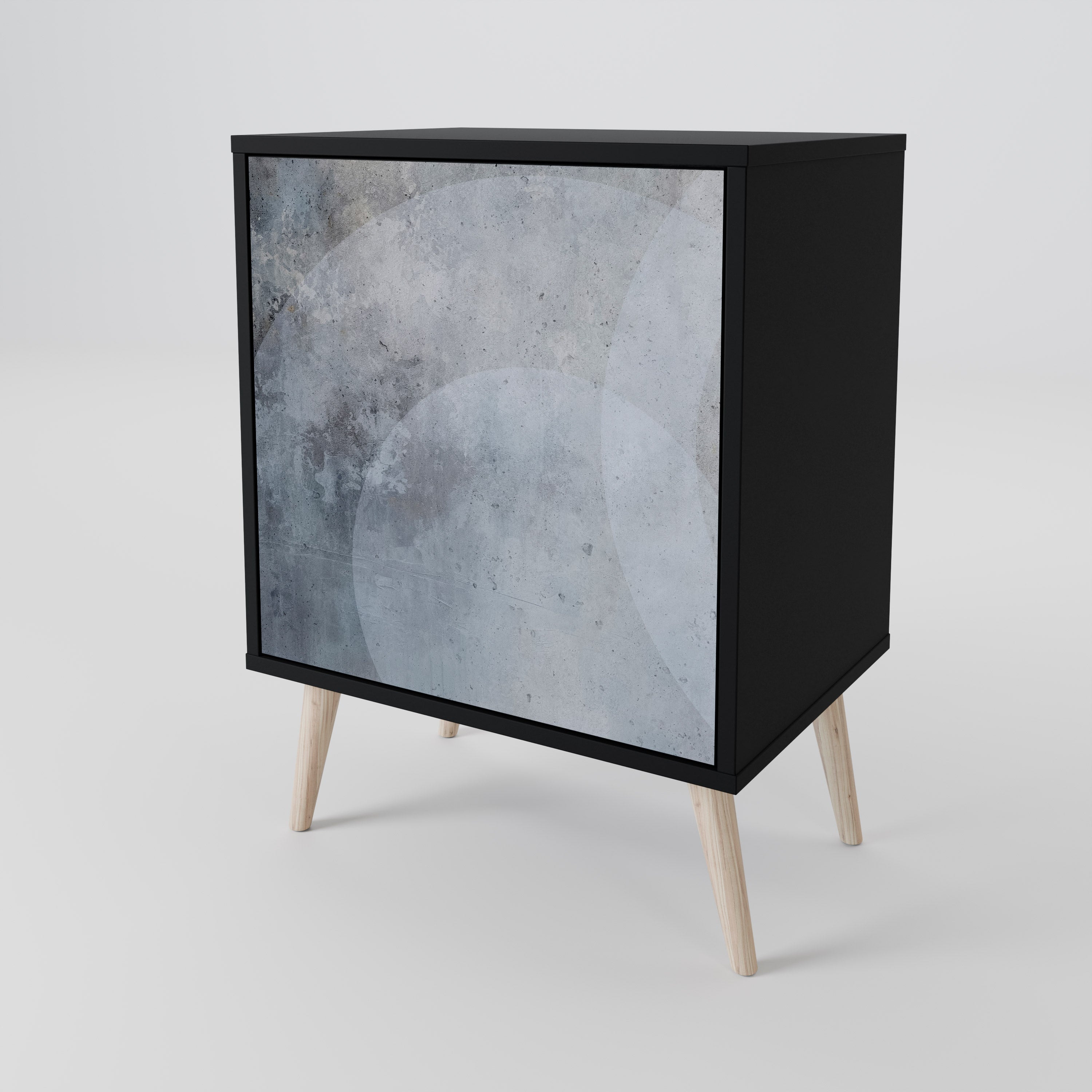 MUTED ARC Komoda 1-drzwiowa korpus Czarny
