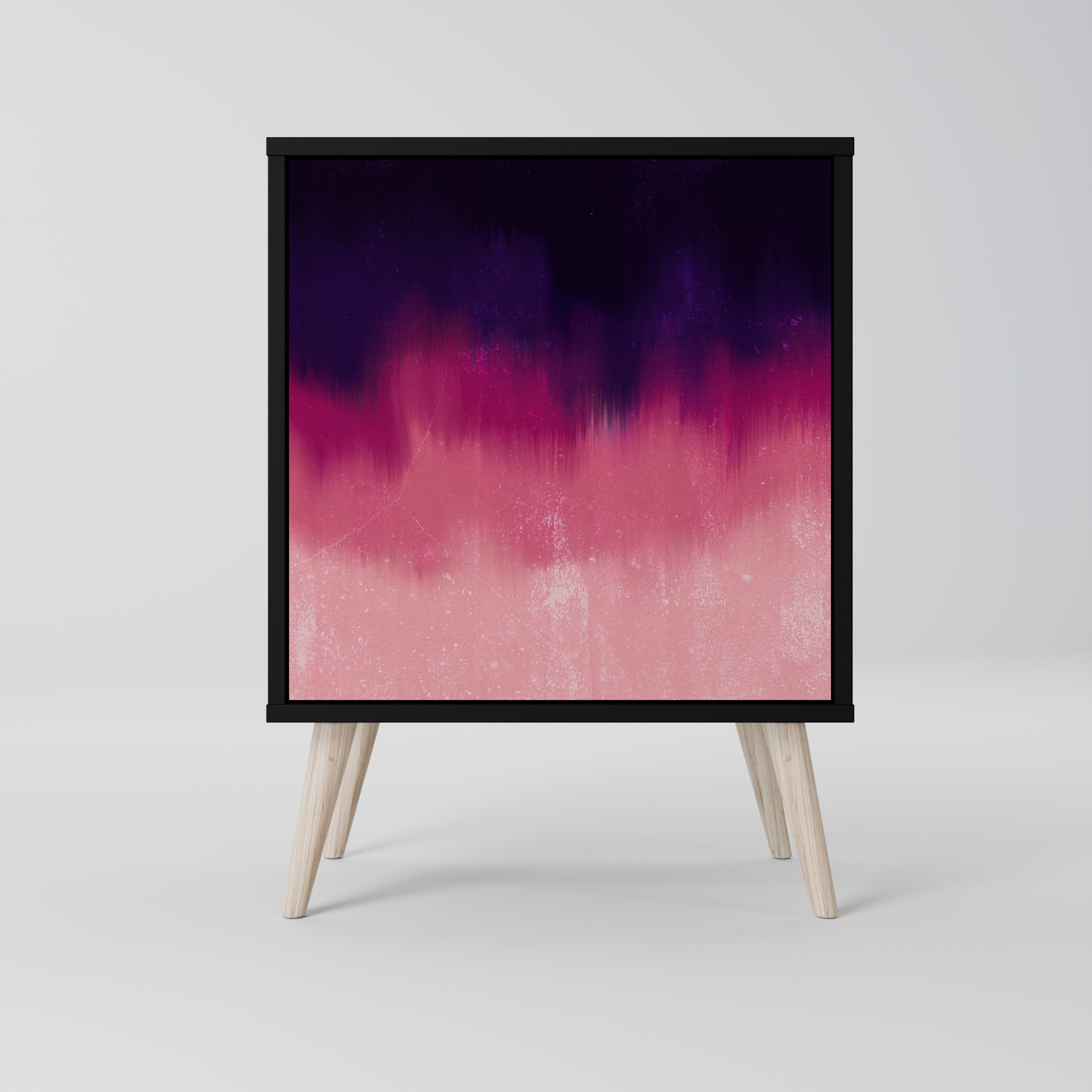 AURORA BOREALIS Komoda 1-drzwiowa korpus Czarny