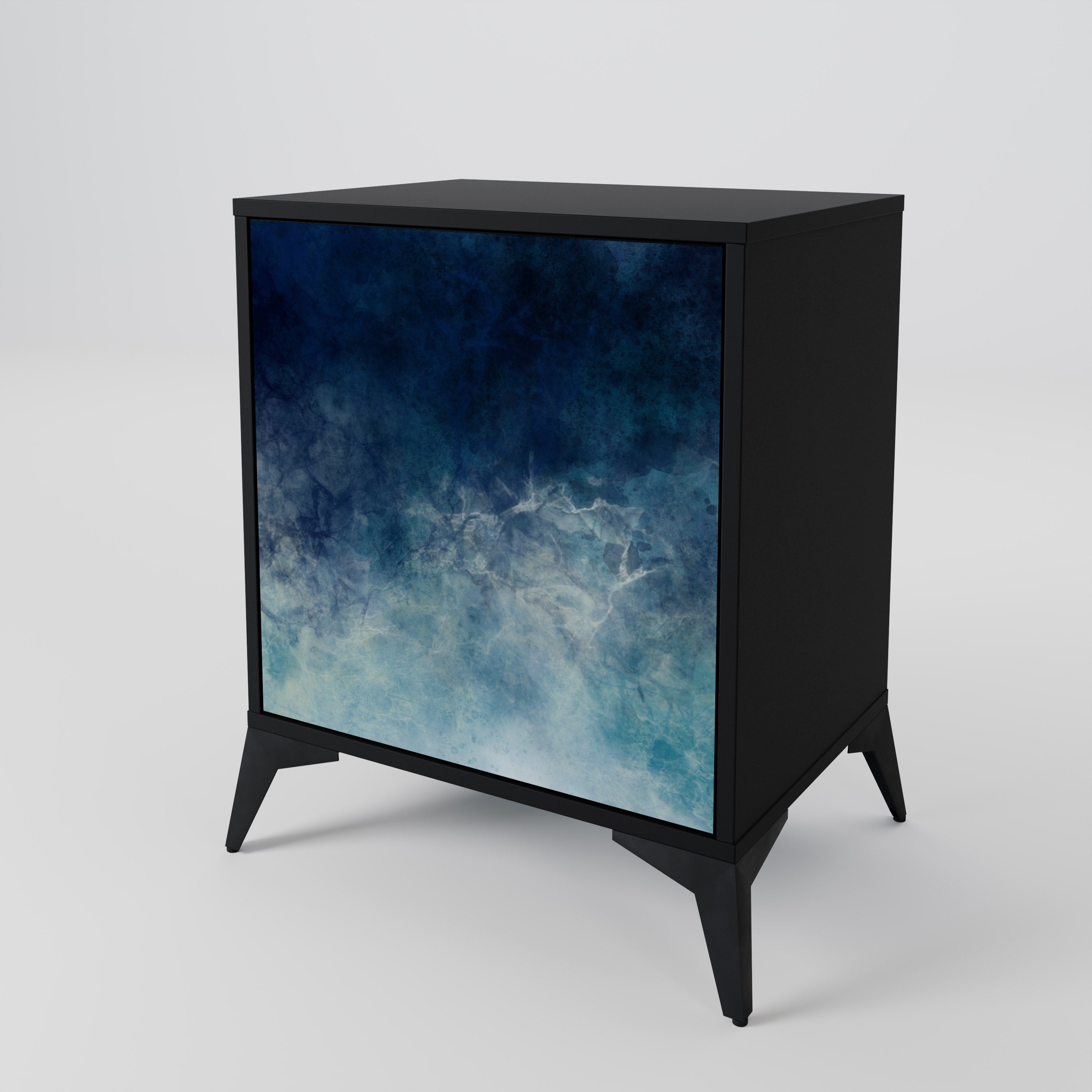 CELESTIAL FALL Komoda 1-drzwiowa korpus Czarny