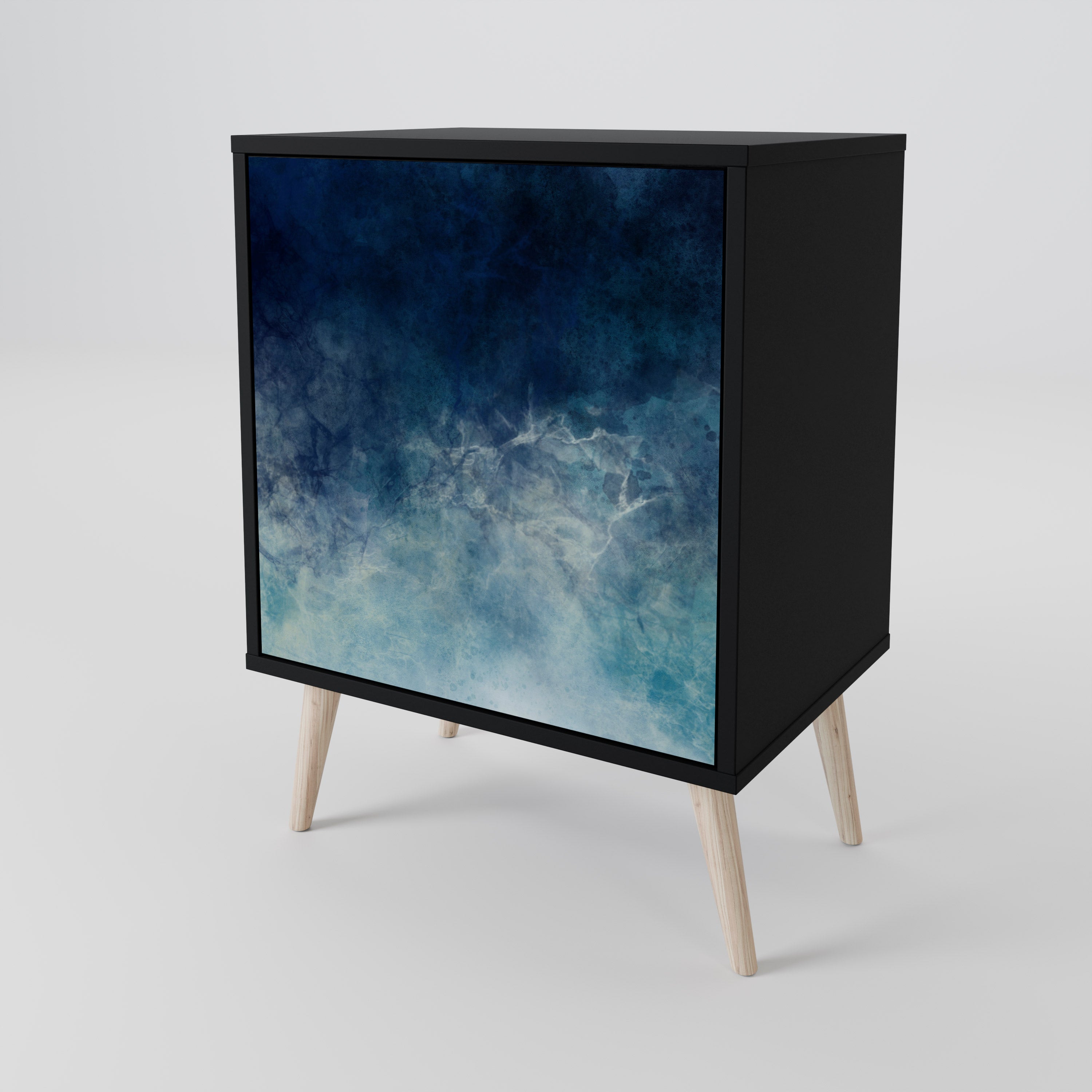 CELESTIAL FALL Komoda 1-drzwiowa korpus Czarny