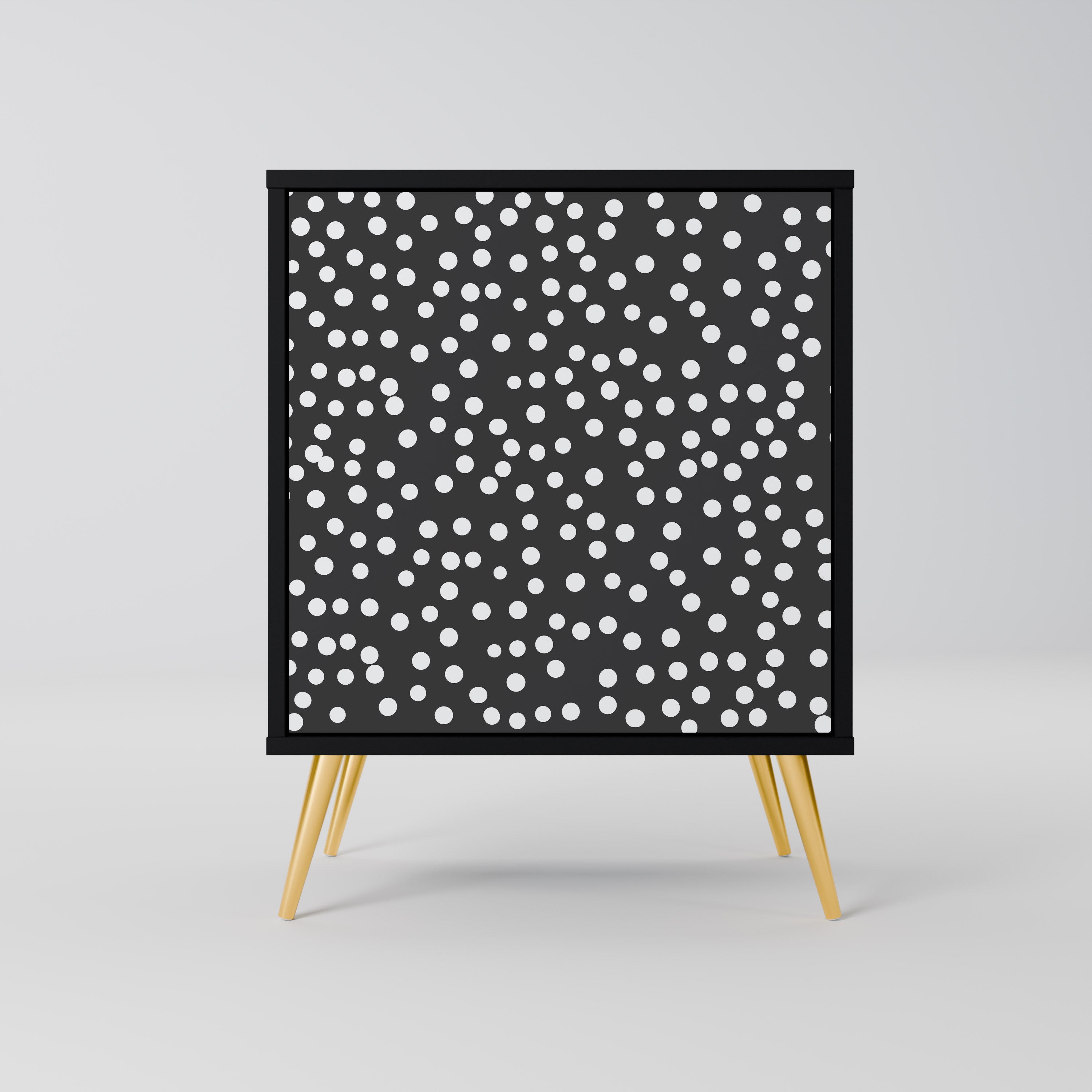 BLINDING LIGHTS Komoda 1-drzwiowa korpus Czarny