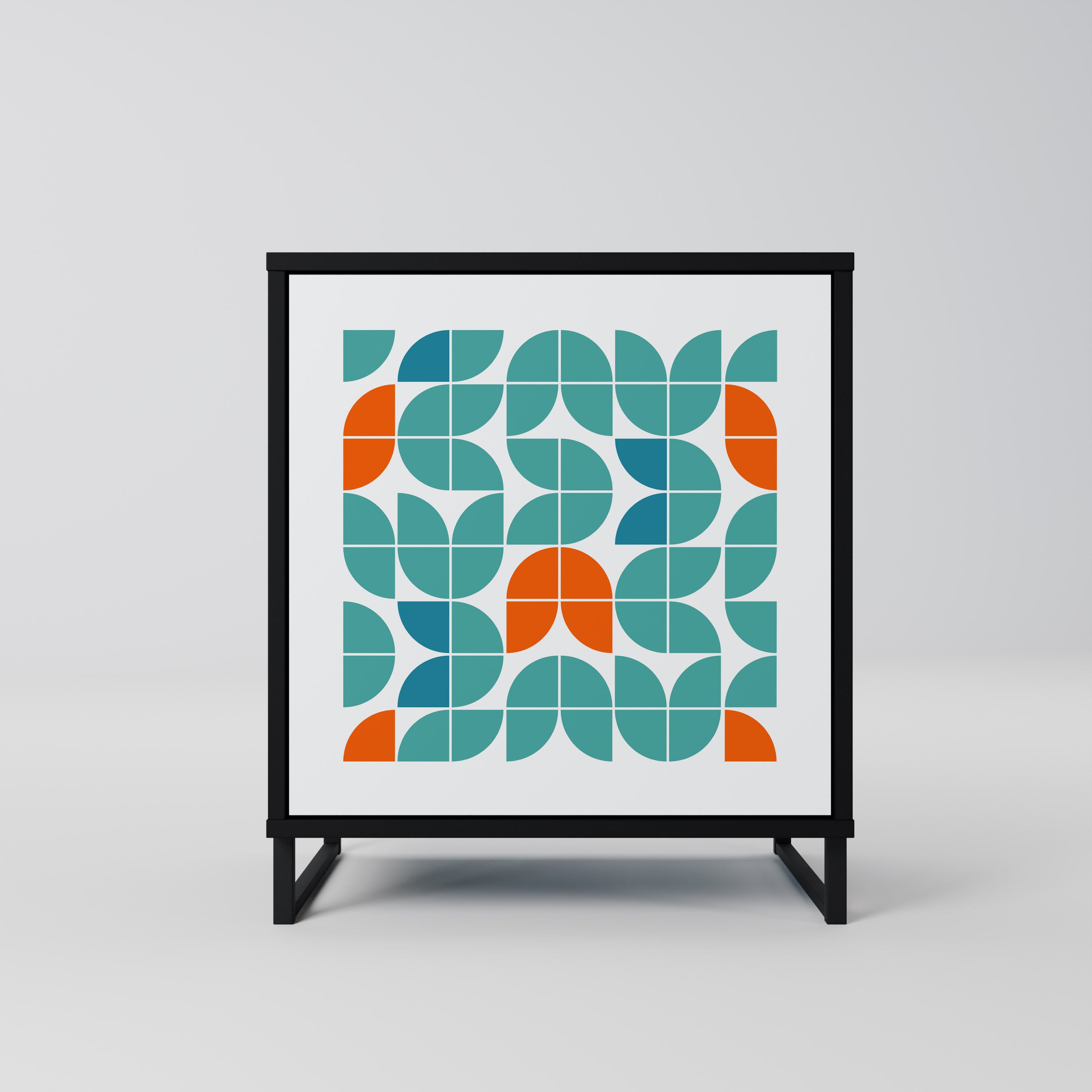 BE THE CHANGE Komoda 1-drzwiowa korpus Czarny