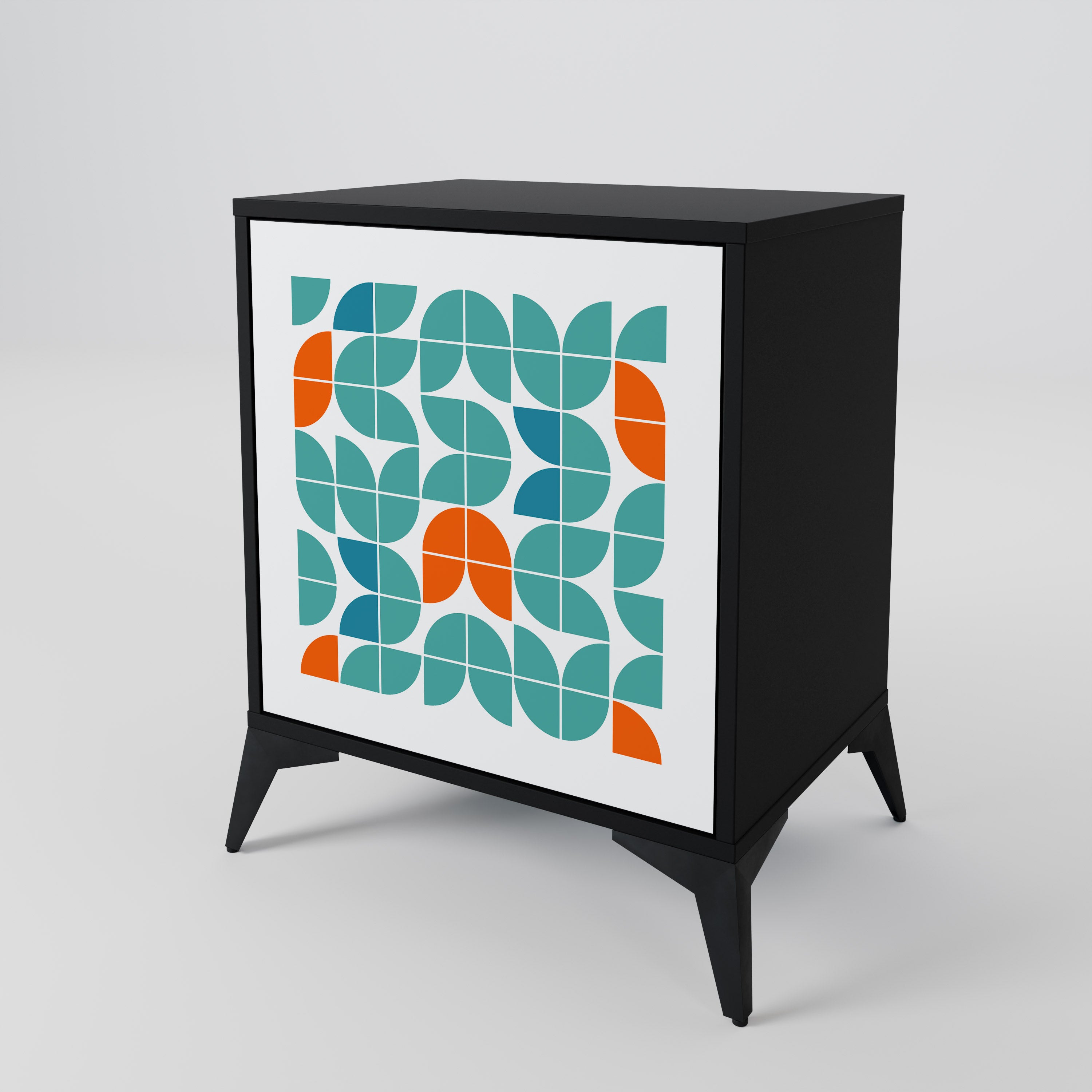 BE THE CHANGE Komoda 1-drzwiowa korpus Czarny