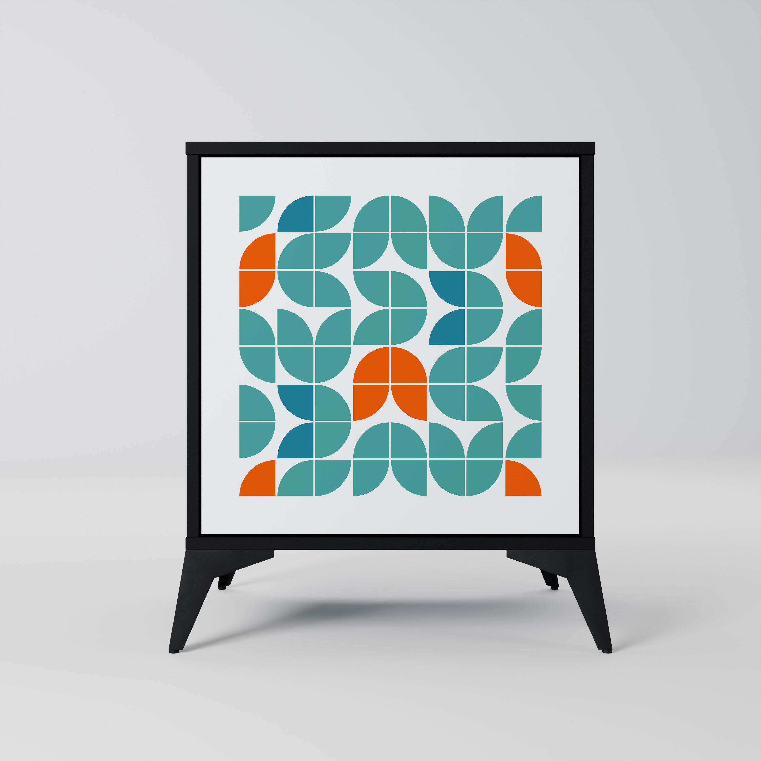 BE THE CHANGE Komoda 1-drzwiowa korpus Czarny