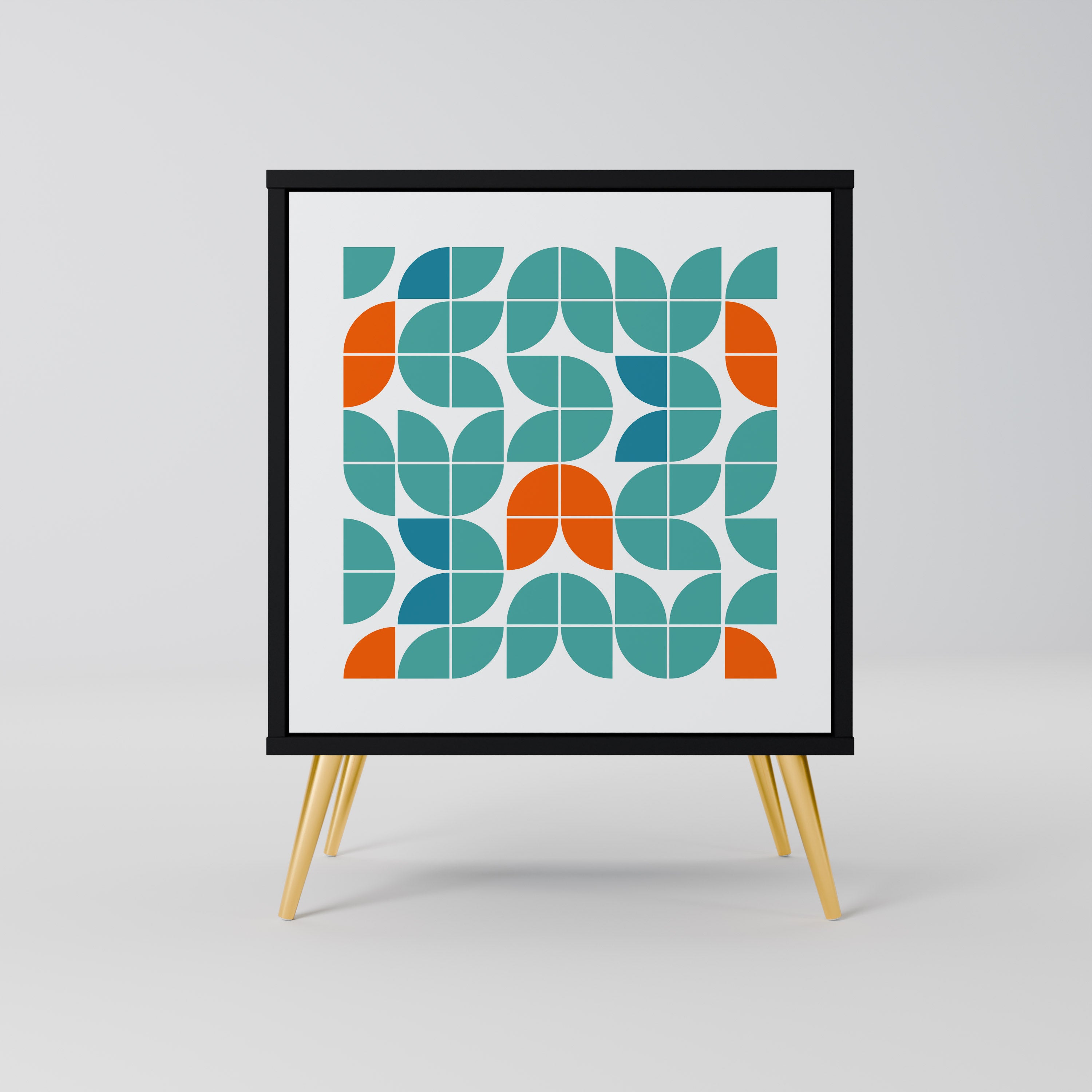 BE THE CHANGE Komoda 1-drzwiowa korpus Czarny