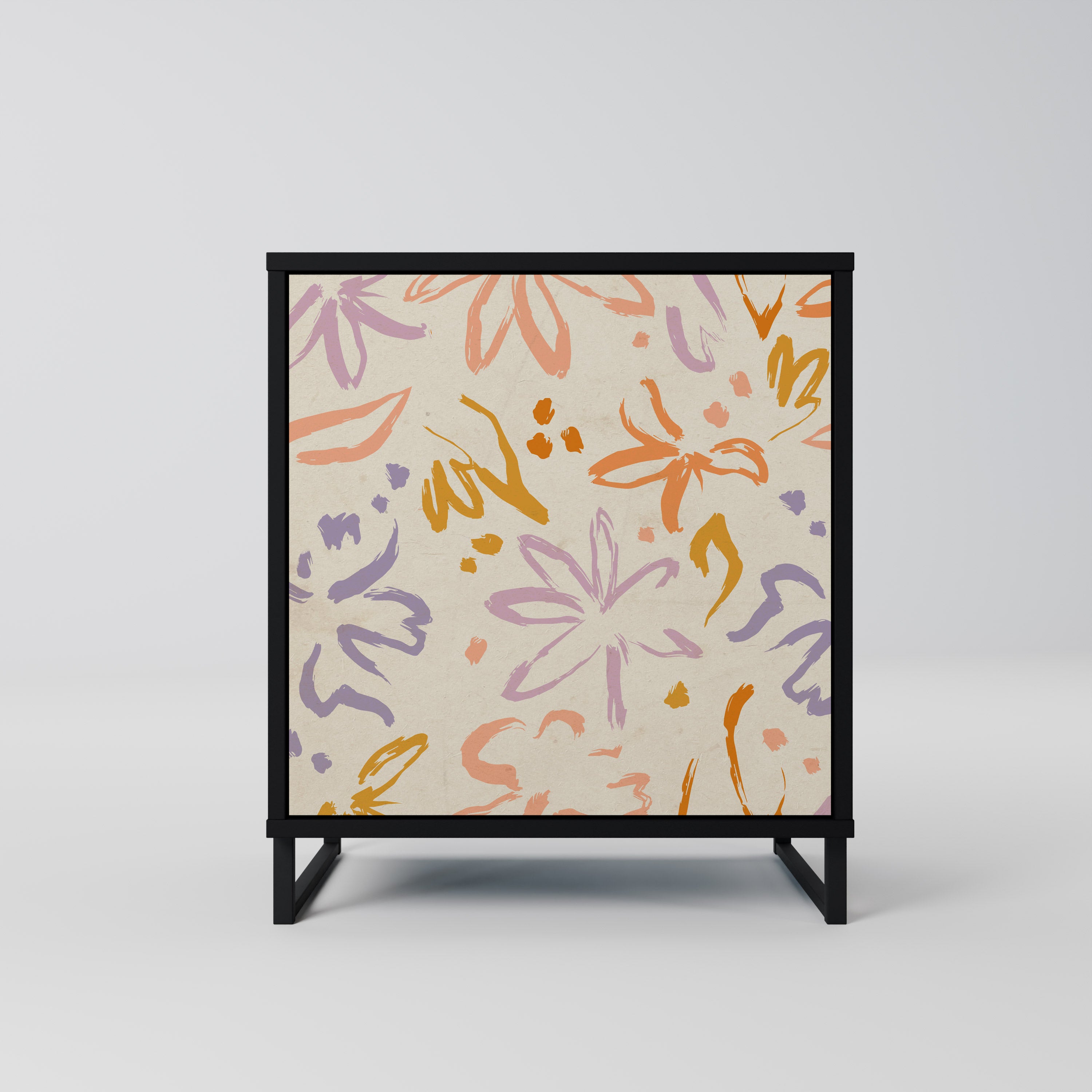 SPRING WHIMSY Komoda 1-drzwiowa korpus Czarny