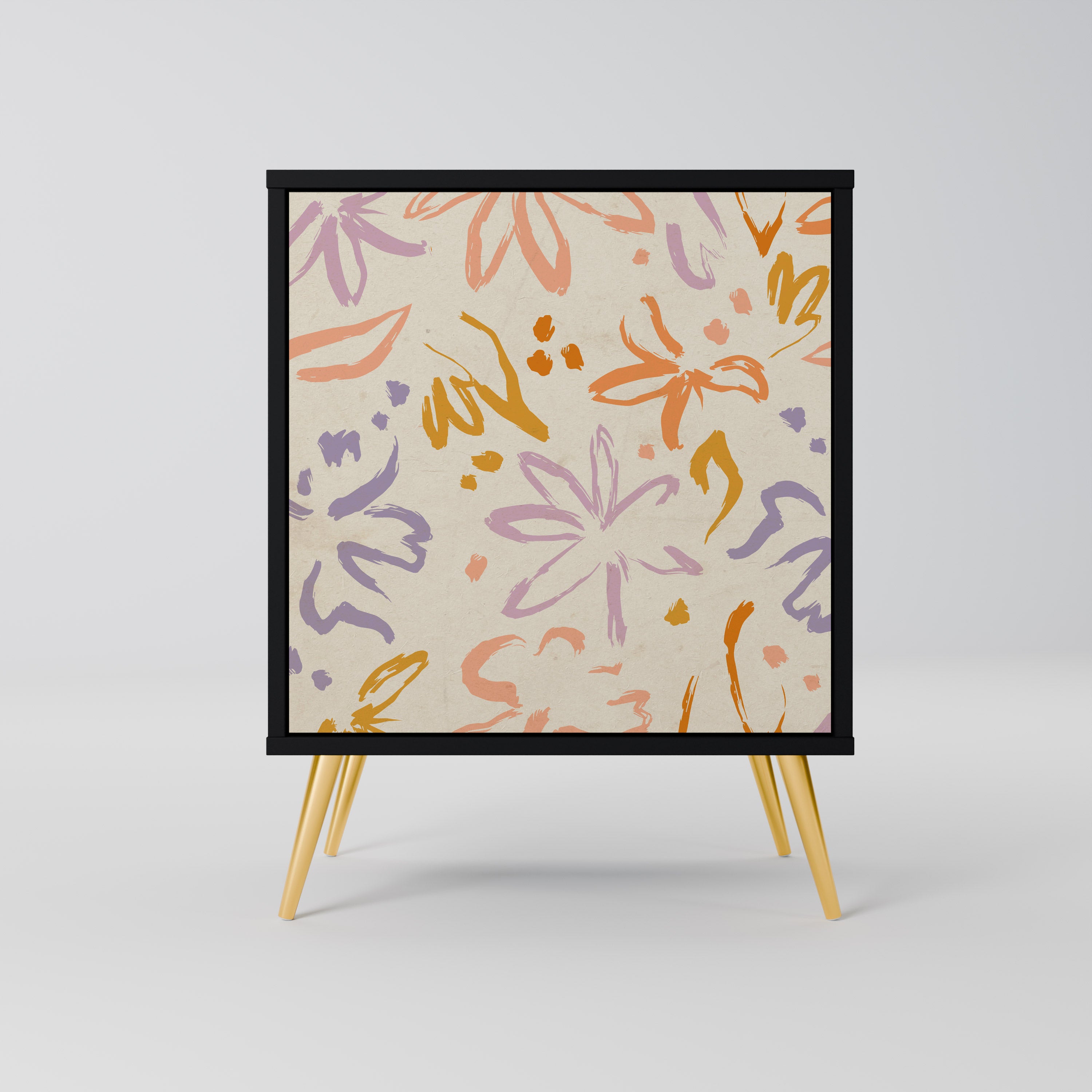 SPRING WHIMSY Komoda 1-drzwiowa korpus Czarny