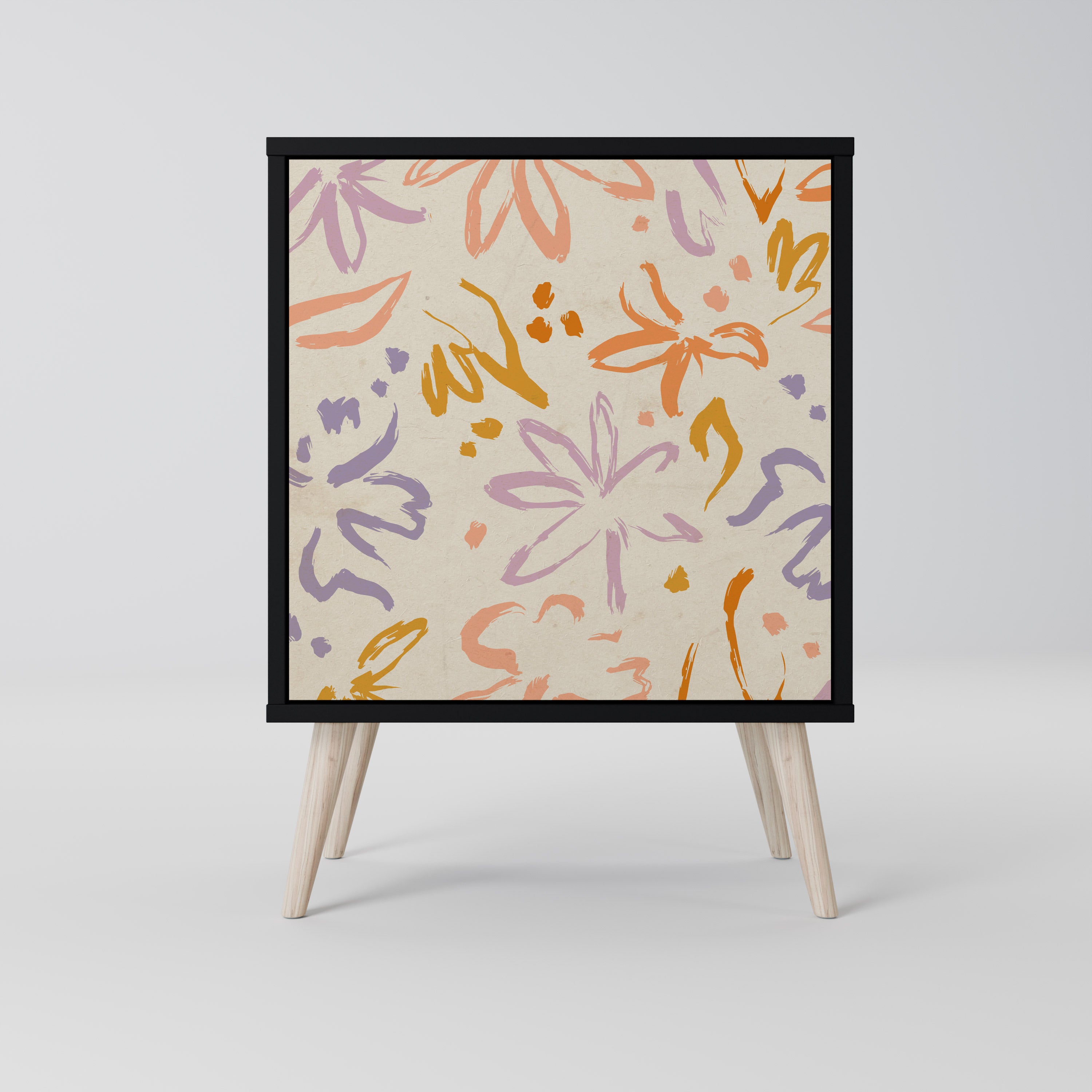 SPRING WHIMSY Komoda 1-drzwiowa korpus Czarny